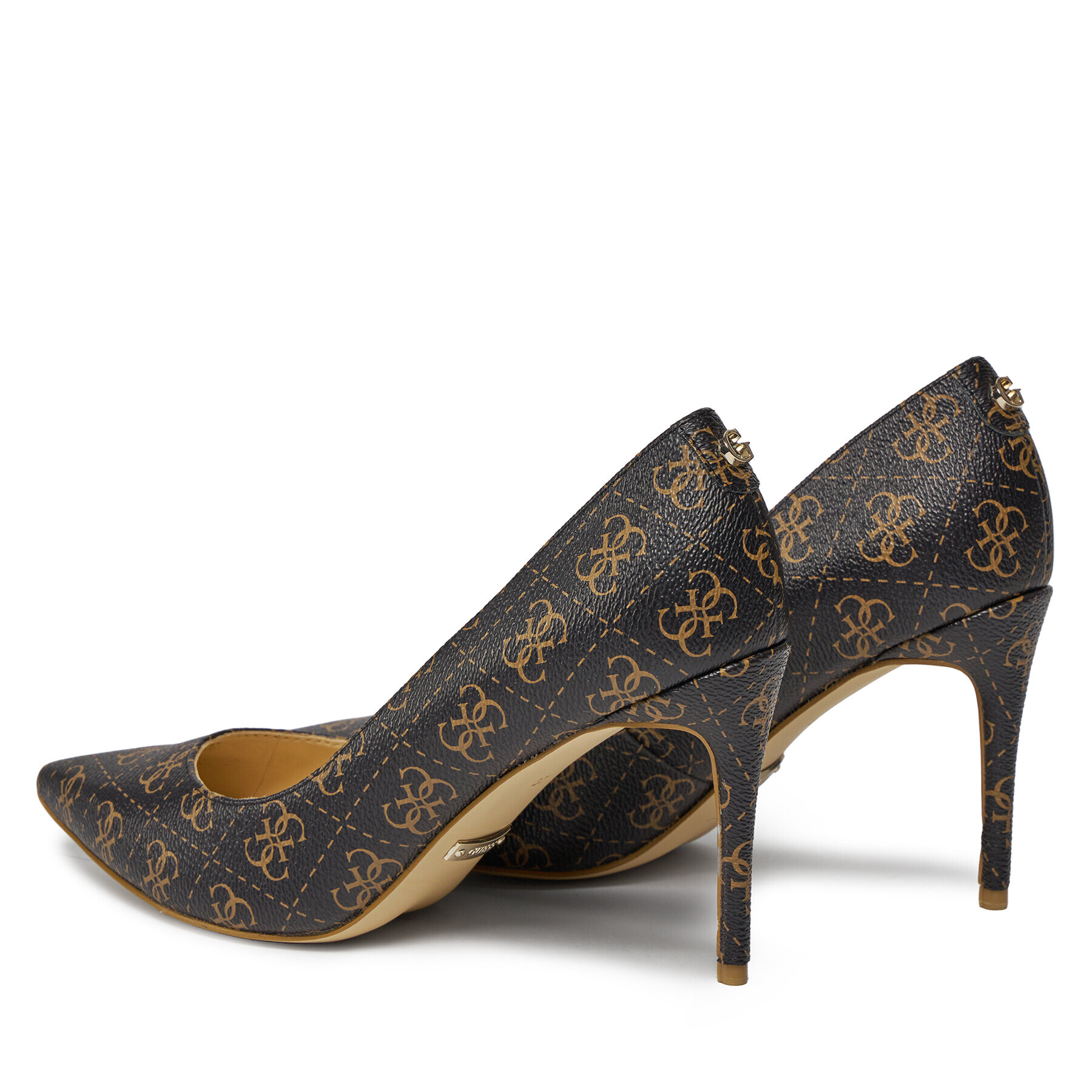 Guess Обувки на ток FLPRC9 FAL08 Кафяв - Pepit.bg