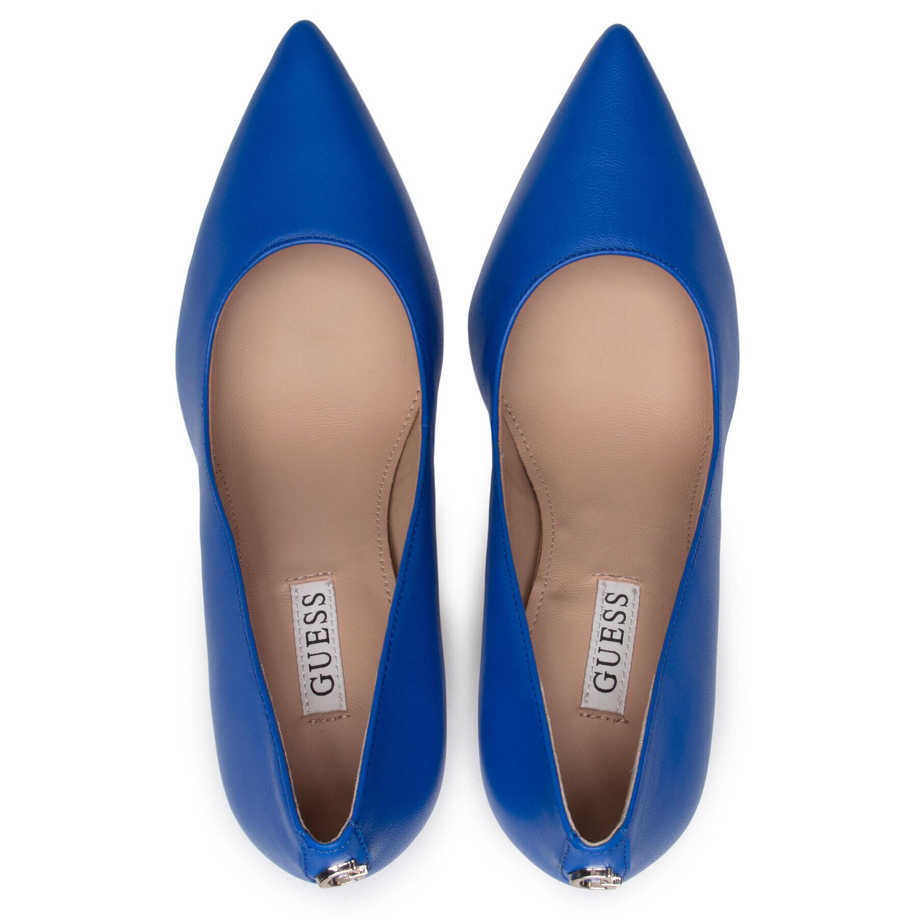 Guess Обувки на ток Gavi4 FL5GV4 LEA09 Син - Pepit.bg