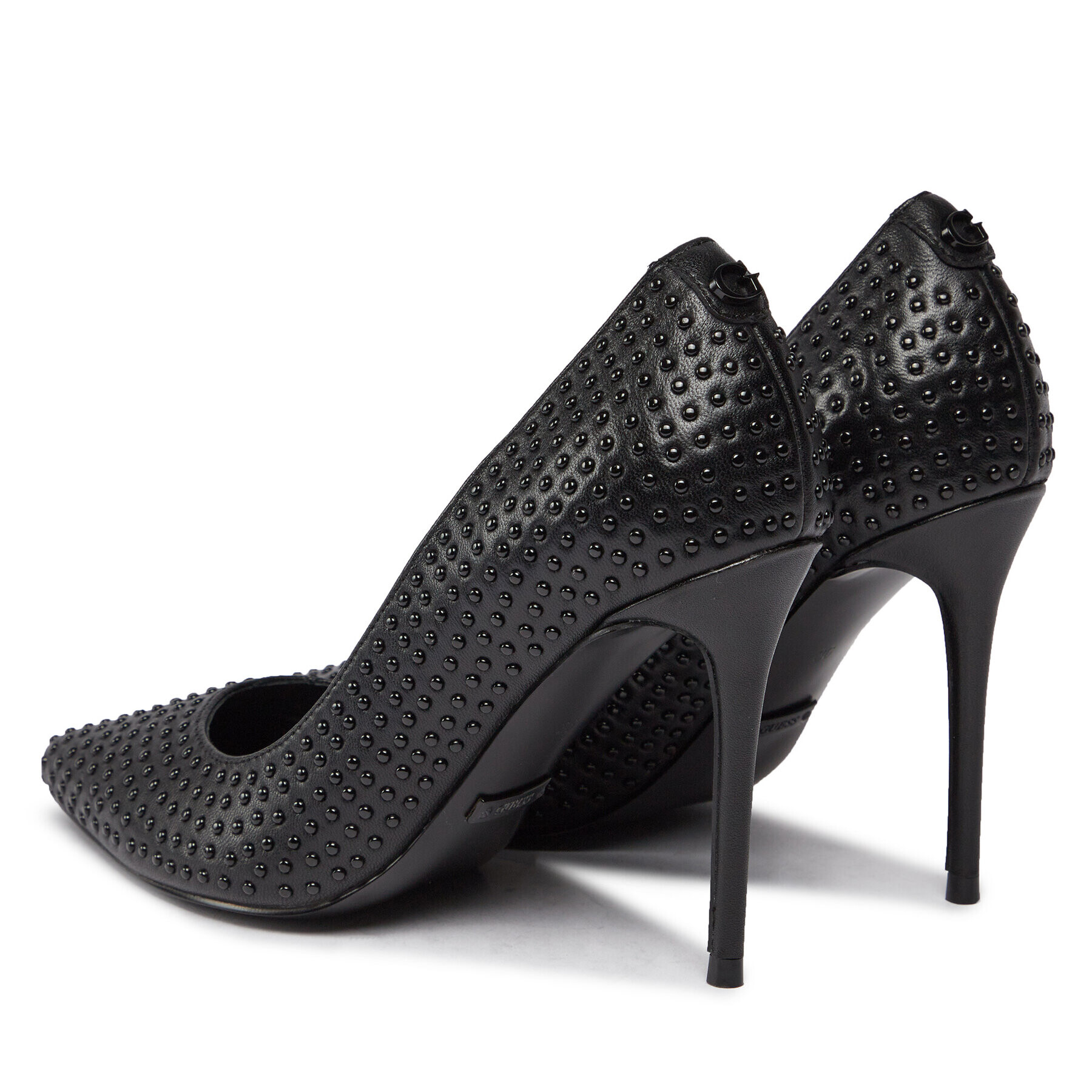 Guess Обувки на ток Sabalie FL7SBL LEA08 Черен - Pepit.bg