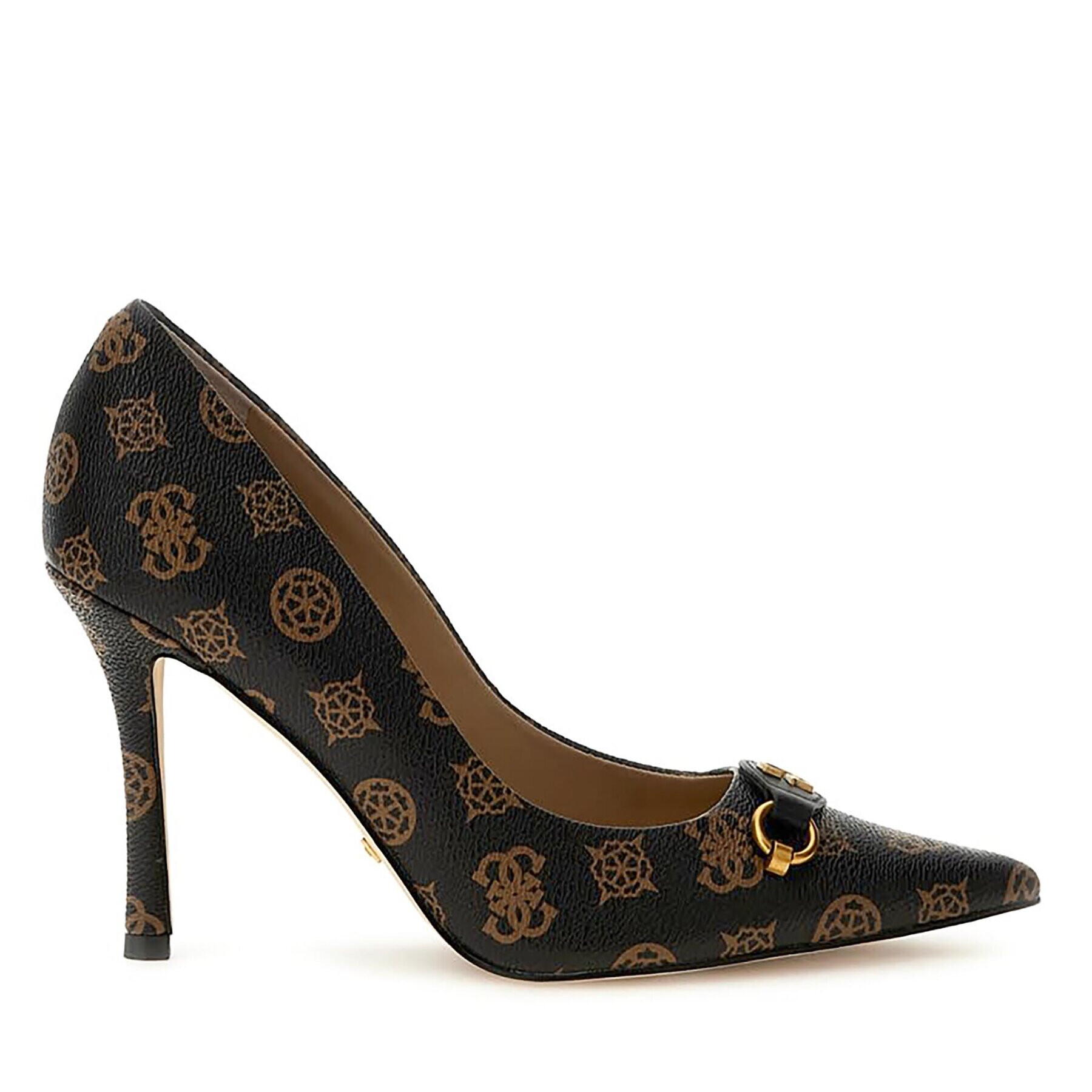 Guess Обувки на ток Scalee FL7SEE FAL08 Кафяв - Pepit.bg