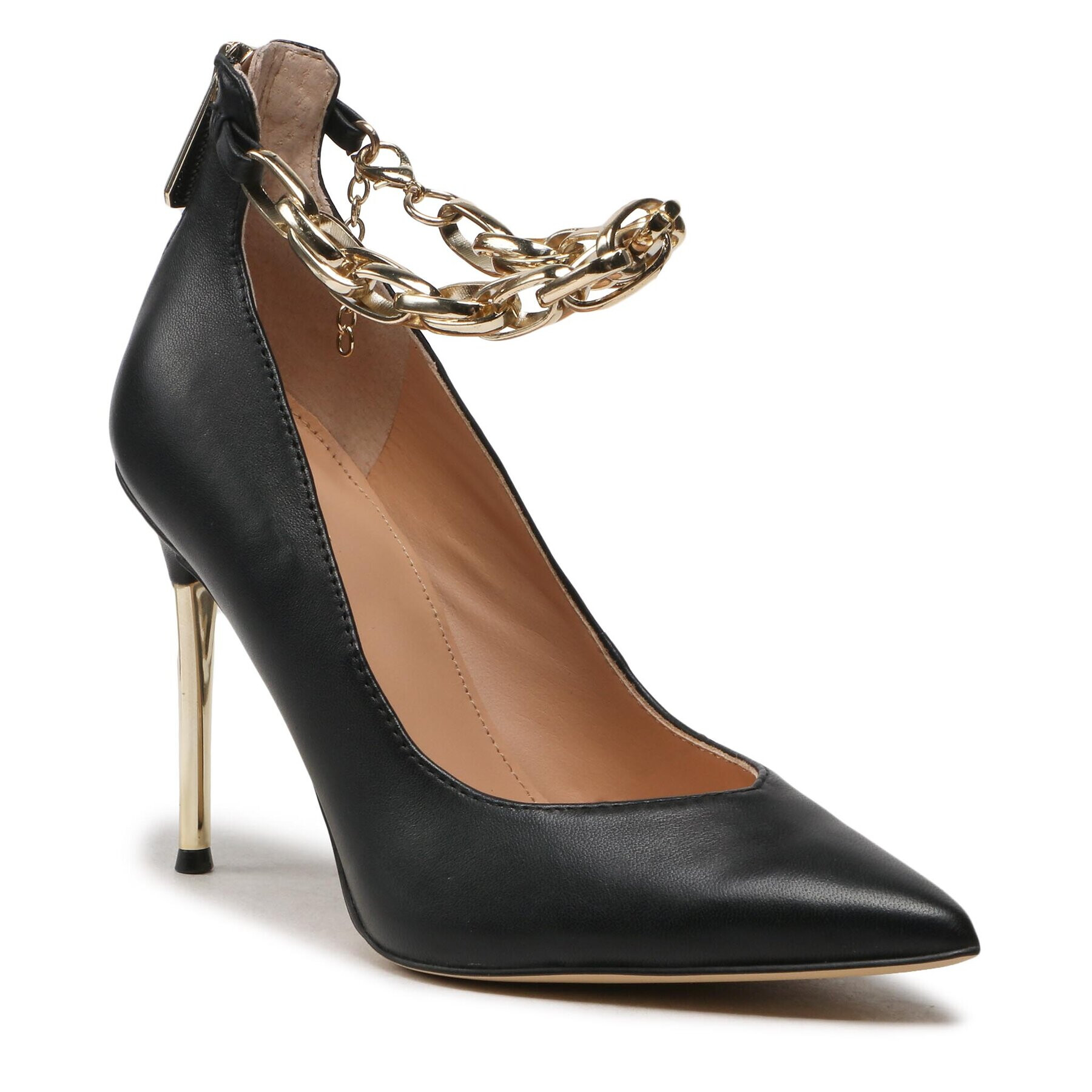 Guess Обувки на ток Shadee FL5SHA LEA08 Черен - Pepit.bg