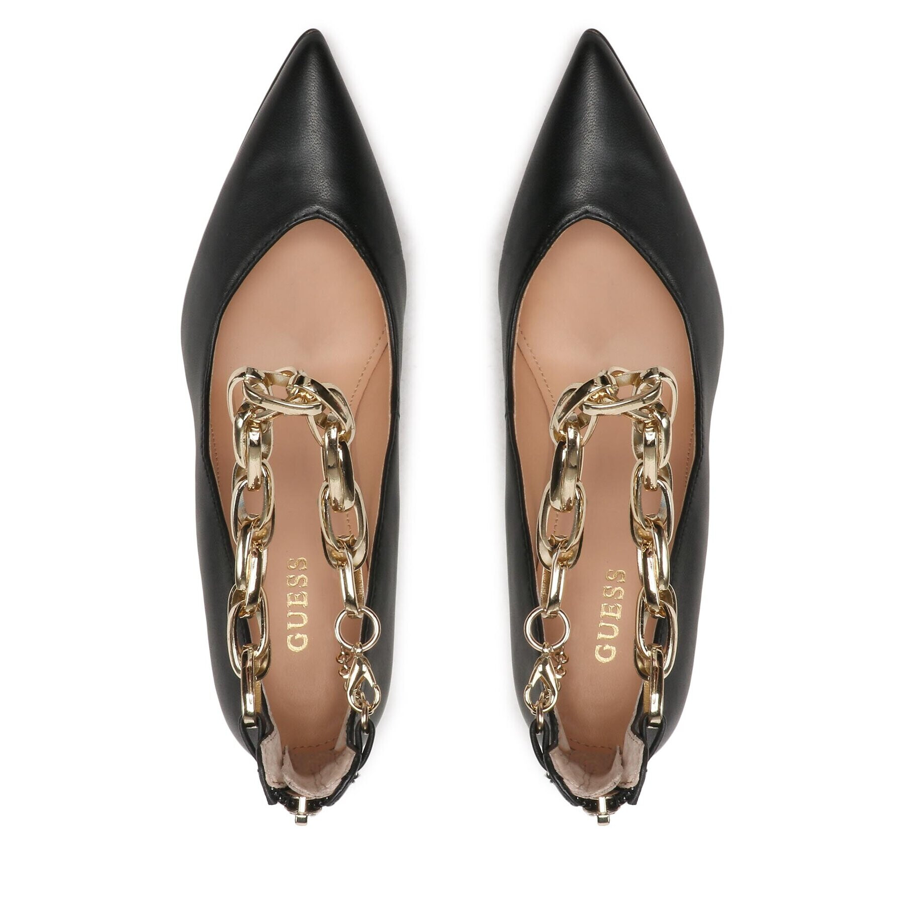 Guess Обувки на ток Shadee FL5SHA LEA08 Черен - Pepit.bg