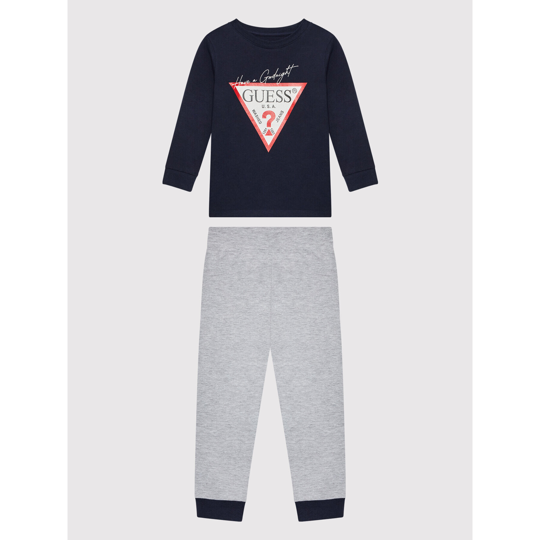 Guess Пижама H1BJ08 K8HM0 Цветен Regular Fit - Pepit.bg