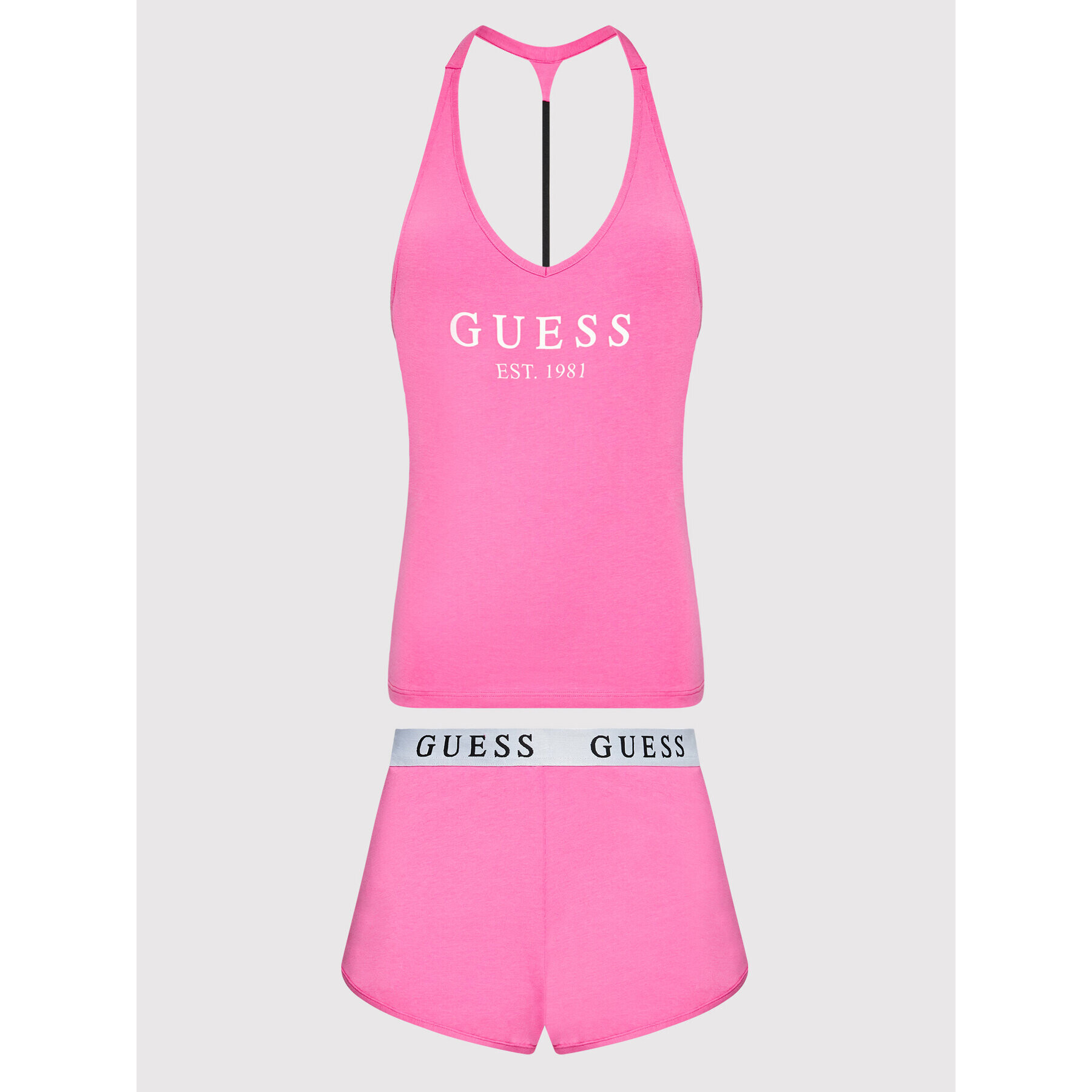 Guess Пижама O1GX01 JR07A Розов Regular Fit - Pepit.bg