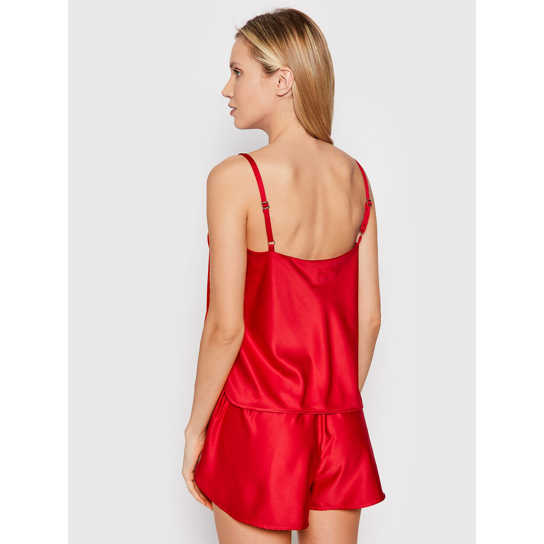Guess Пижама O2RX21 WO06A Червен Regular Fit - Pepit.bg