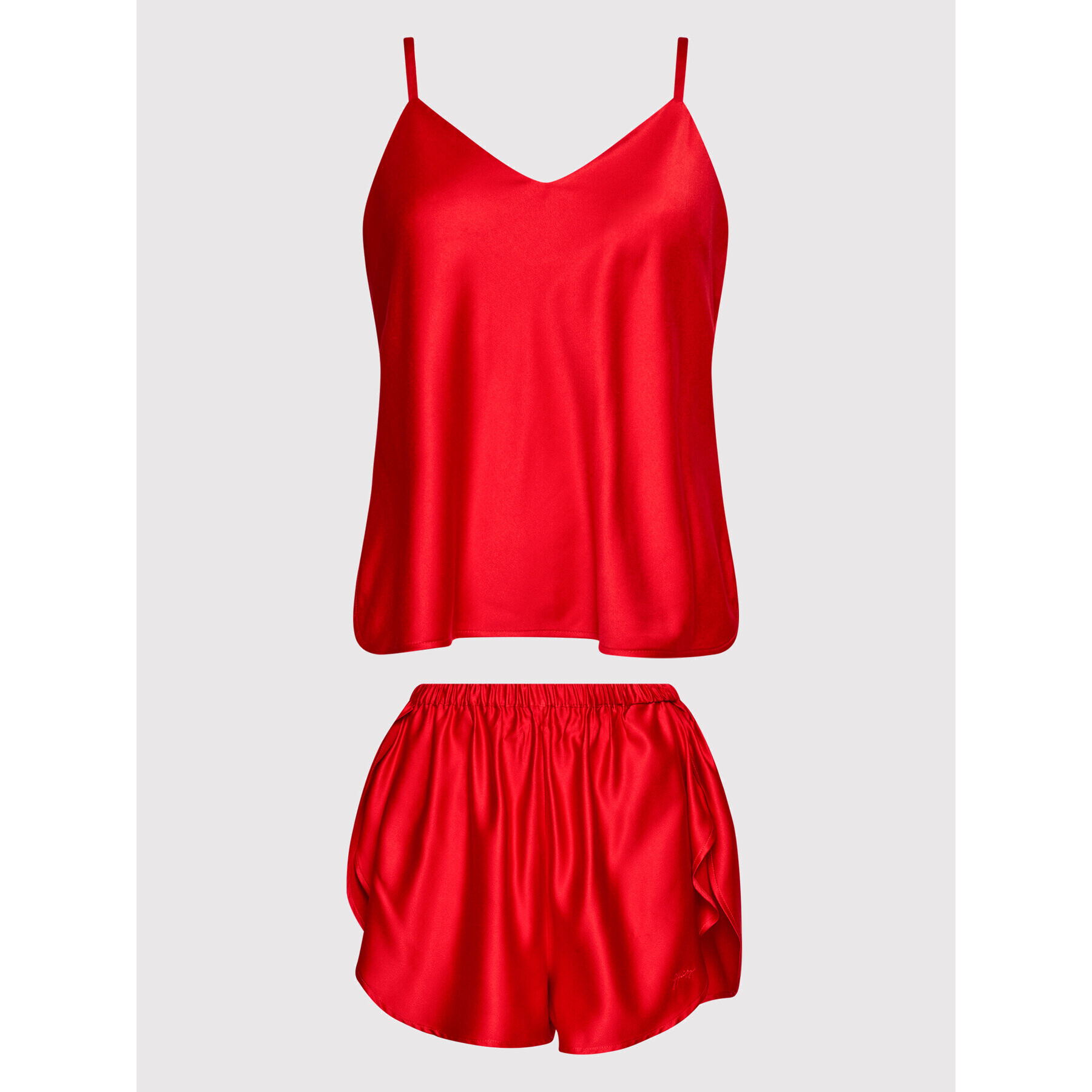 Guess Пижама O2RX21 WO06A Червен Regular Fit - Pepit.bg