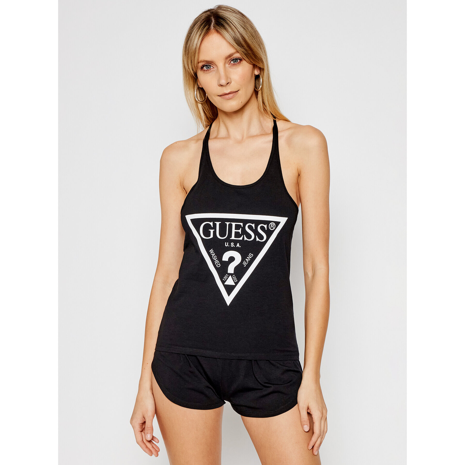 Guess Пижама Pj Set O1GX01 J1311 Черен - Pepit.bg