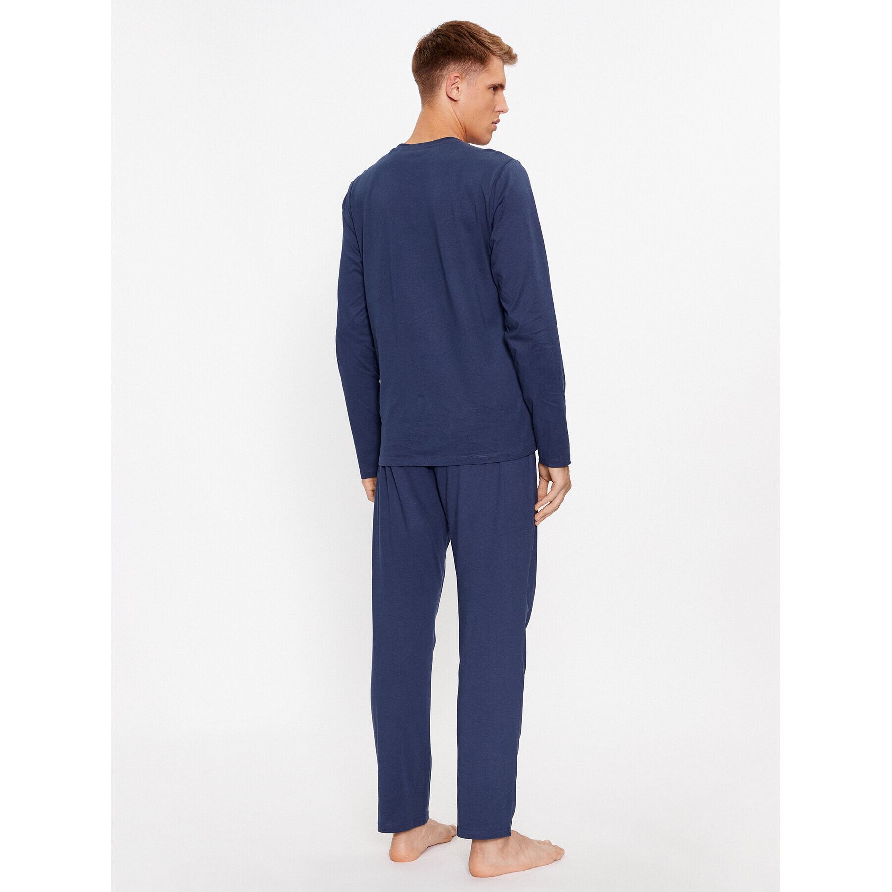 Guess Пижама U2BX00 KBZG0 Син Regular Fit - Pepit.bg