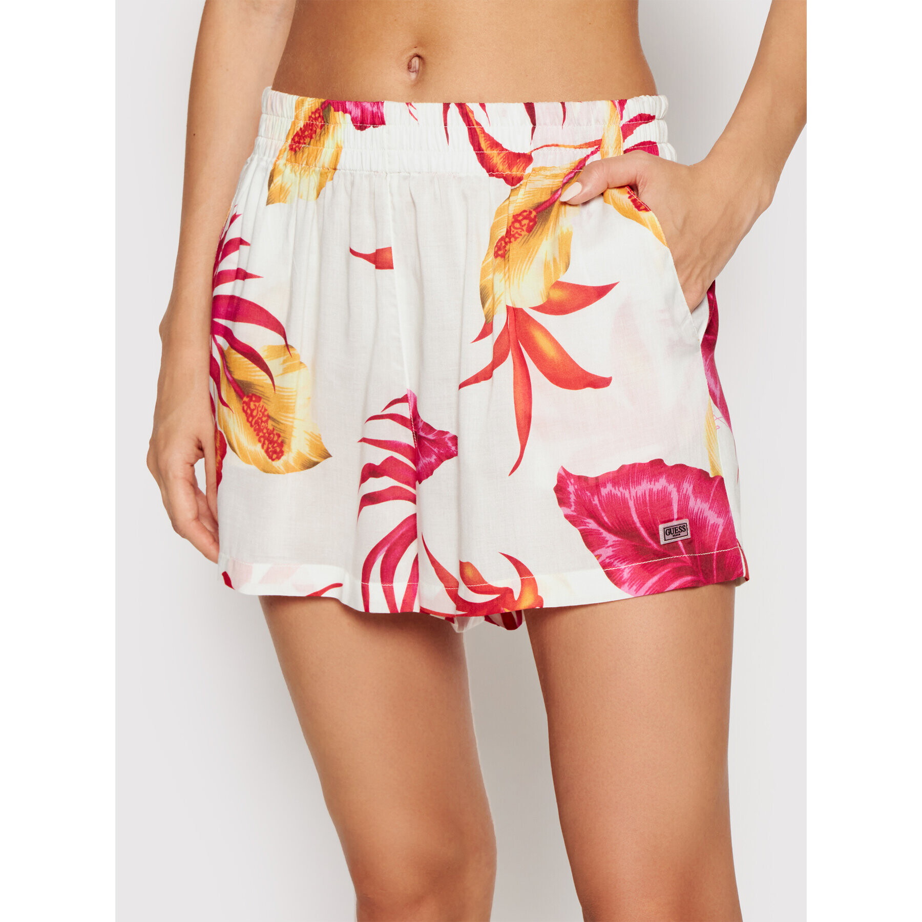 Guess Плажни шорти E1GD02 WO05M Цветен Regular Fit - Pepit.bg