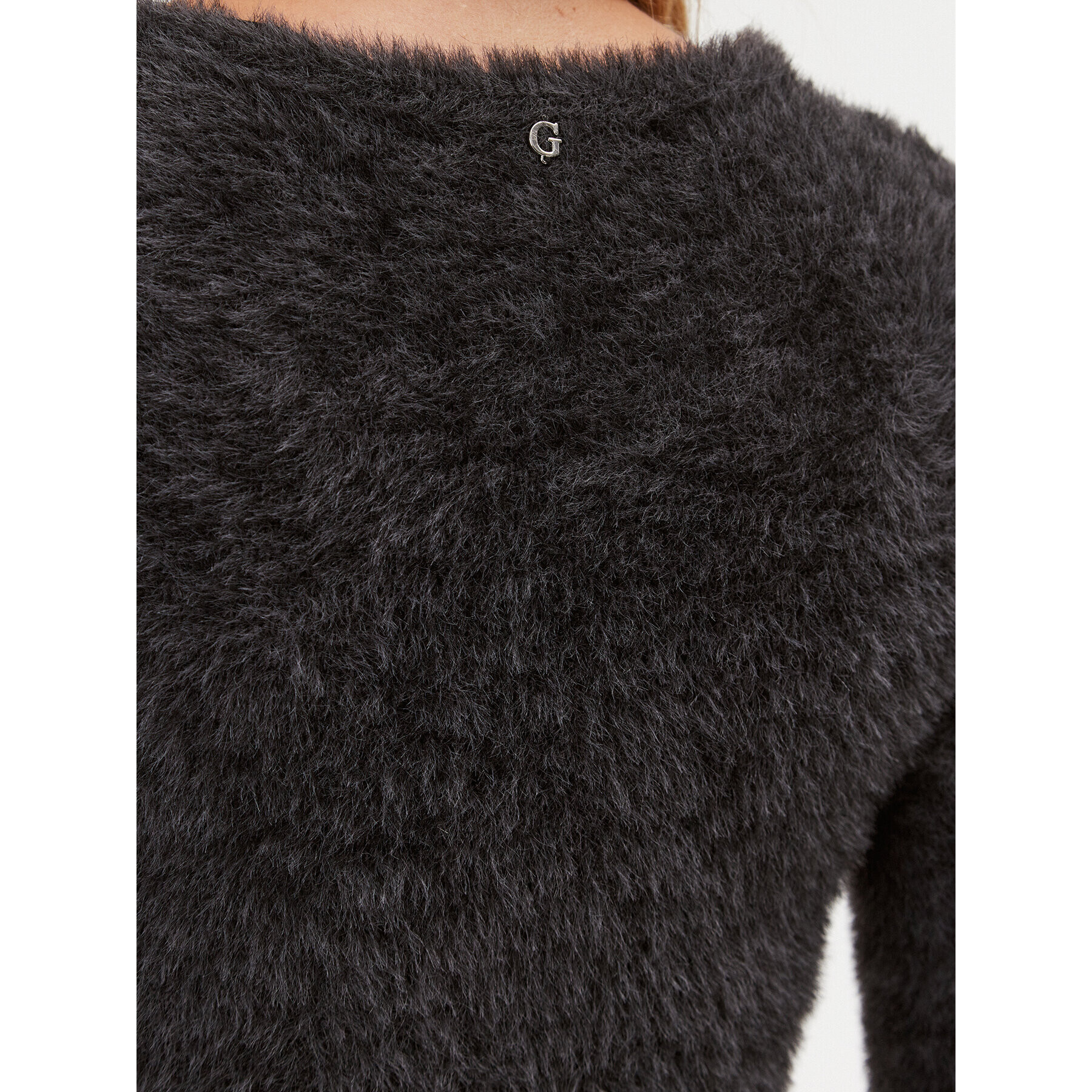 Guess Плетена рокля Adele W3BK42 Z3A70 Сив Regular Fit - Pepit.bg