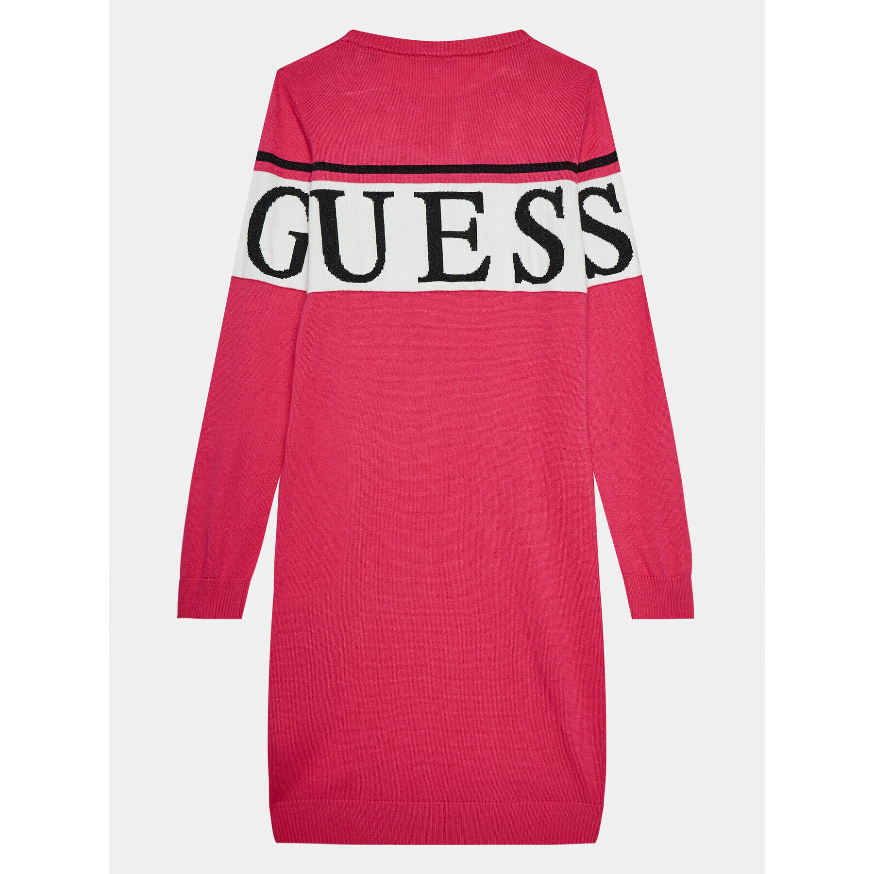 Guess Плетена рокля J3BK16 Z38B0 Розов Regular Fit - Pepit.bg