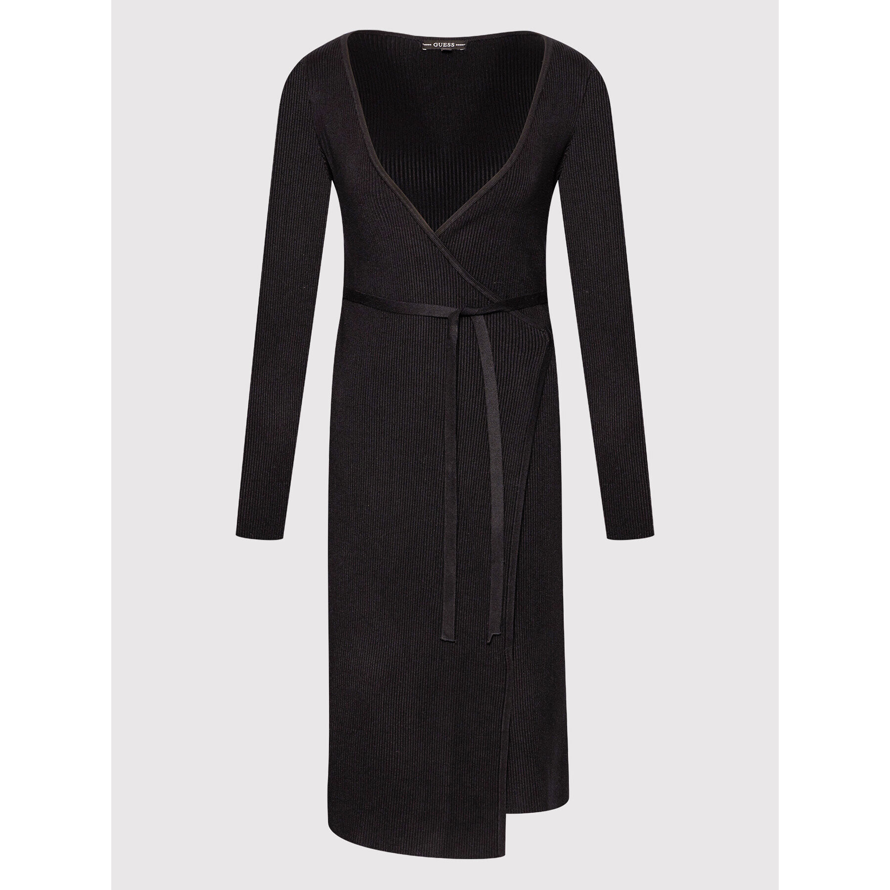 Guess Плетена рокля Everly W0RK51 R2BF3 Черен Regular Fit - Pepit.bg