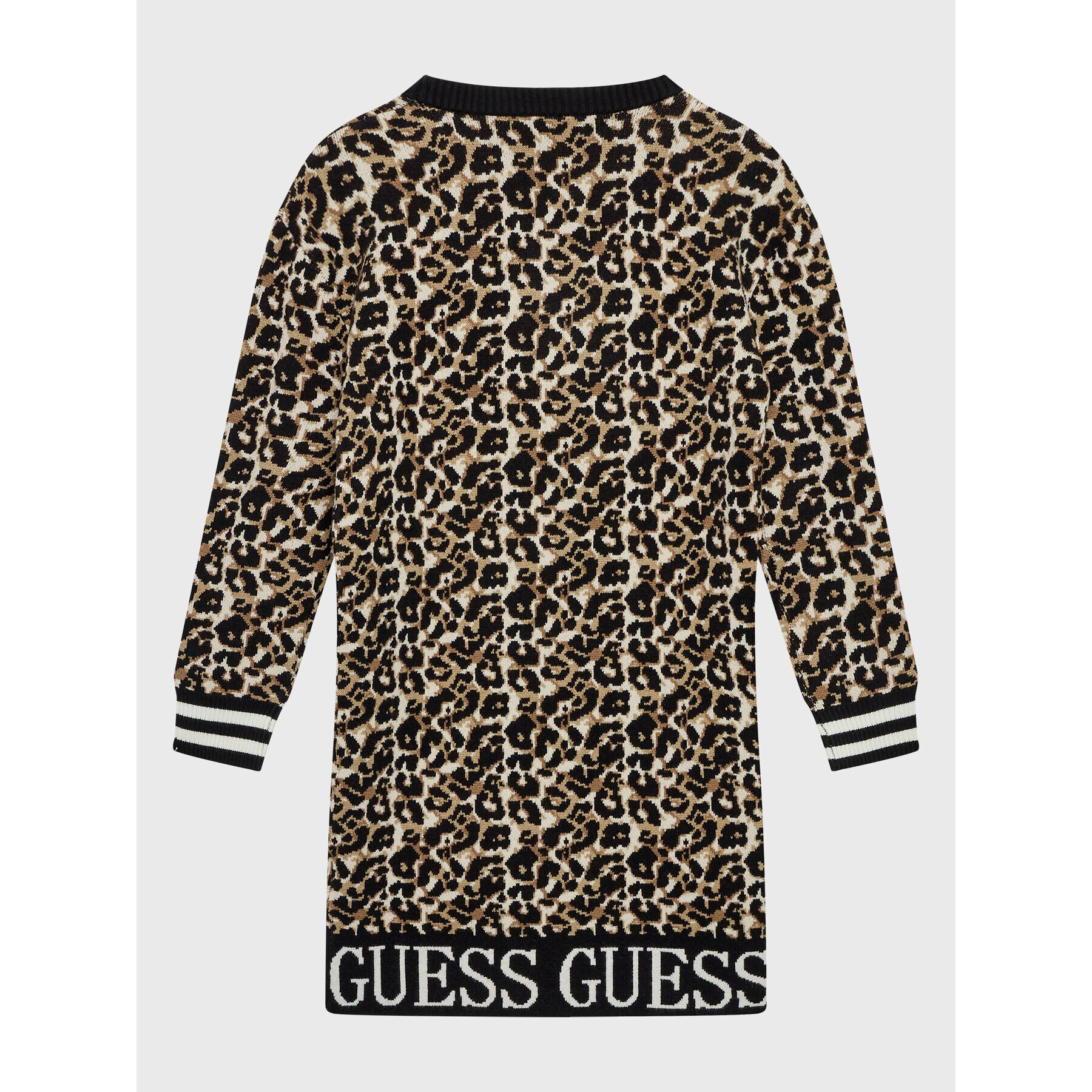 Guess Плетена рокля J2BK14 Z3270 Кафяв Regular Fit - Pepit.bg