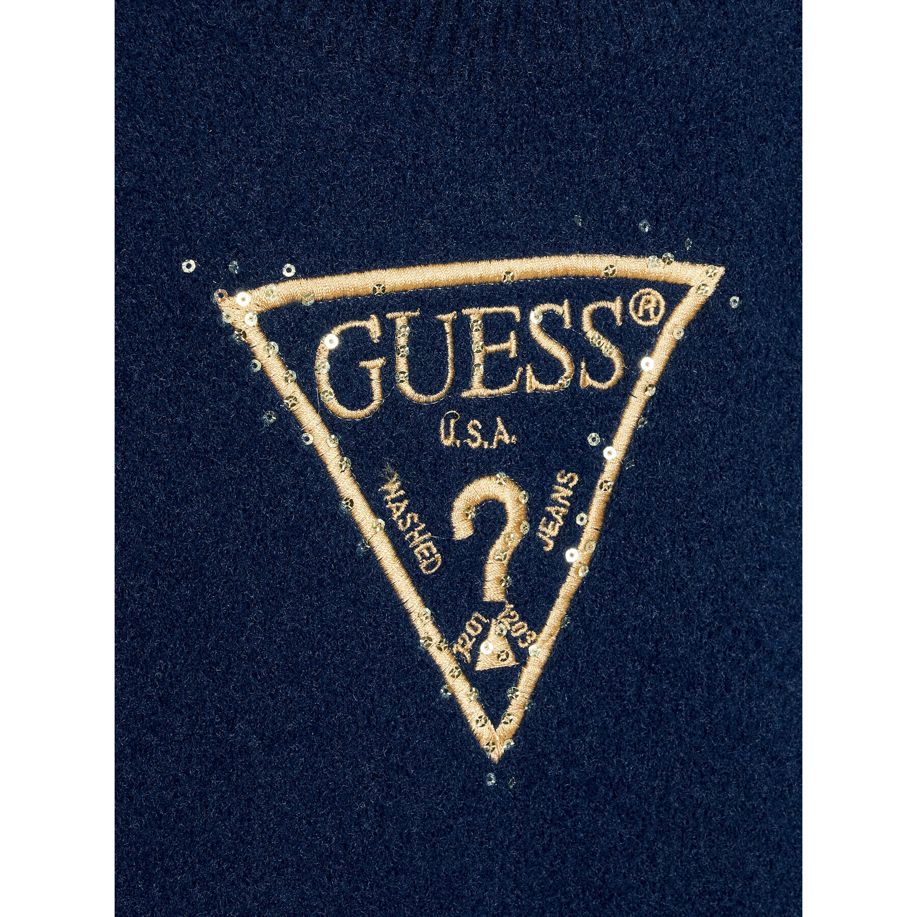 Guess Плетена рокля K2BK00 Z3220 Тъмносин Regular Fit - Pepit.bg