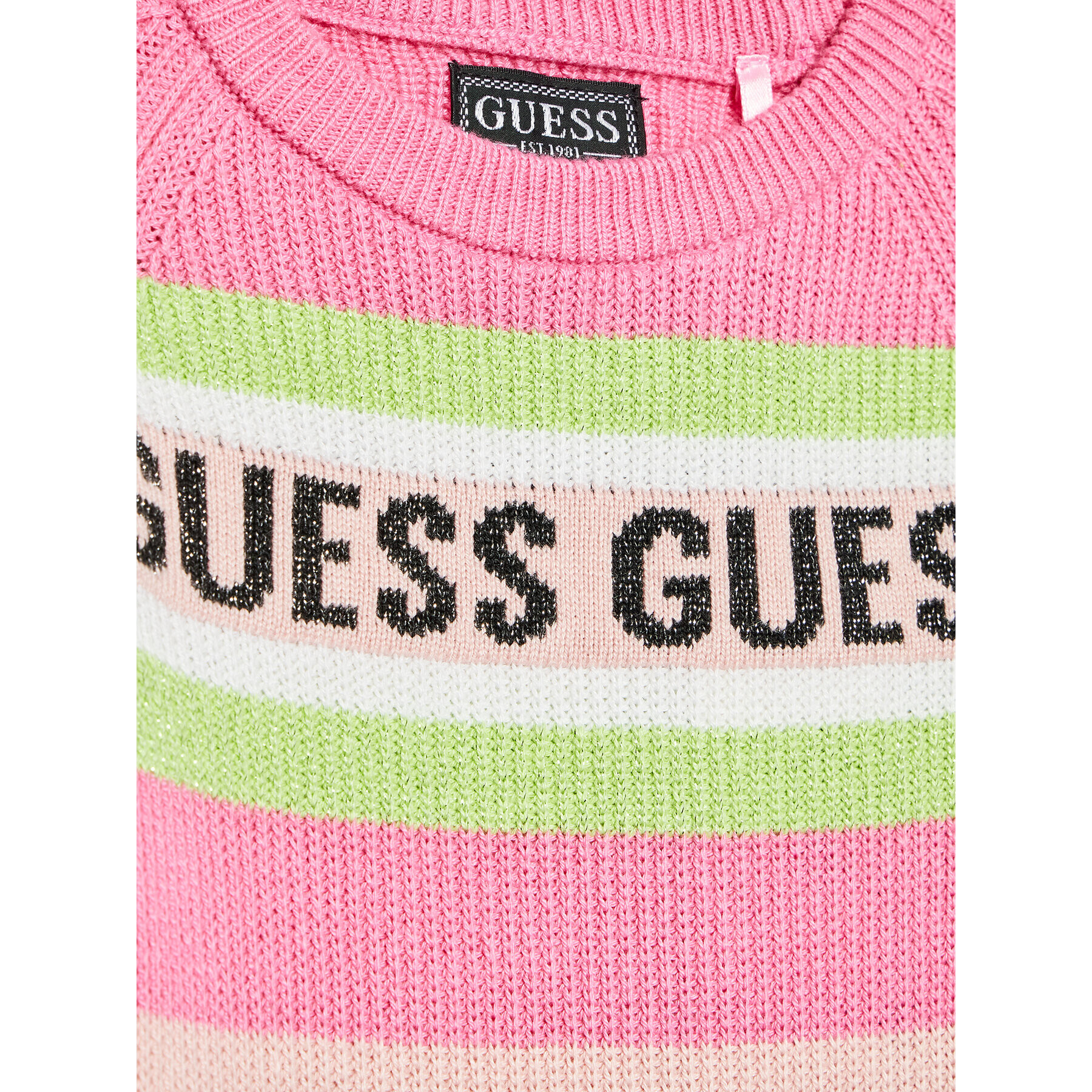 Guess Плетена рокля K2BK03 Z2V80 Сив Regular Fit - Pepit.bg