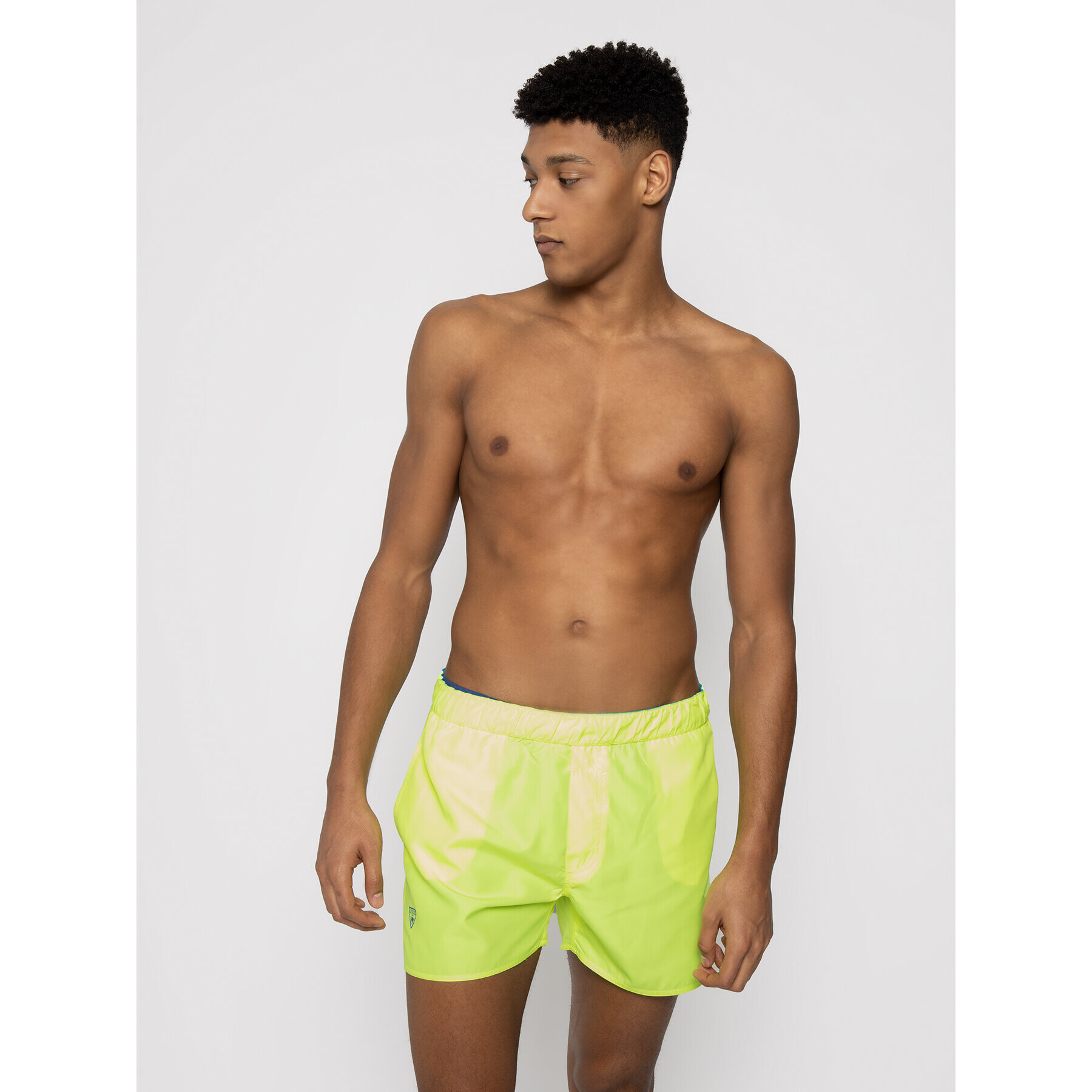Guess Плувни шорти F02T08 TEL60 Жълт Regular Fit - Pepit.bg
