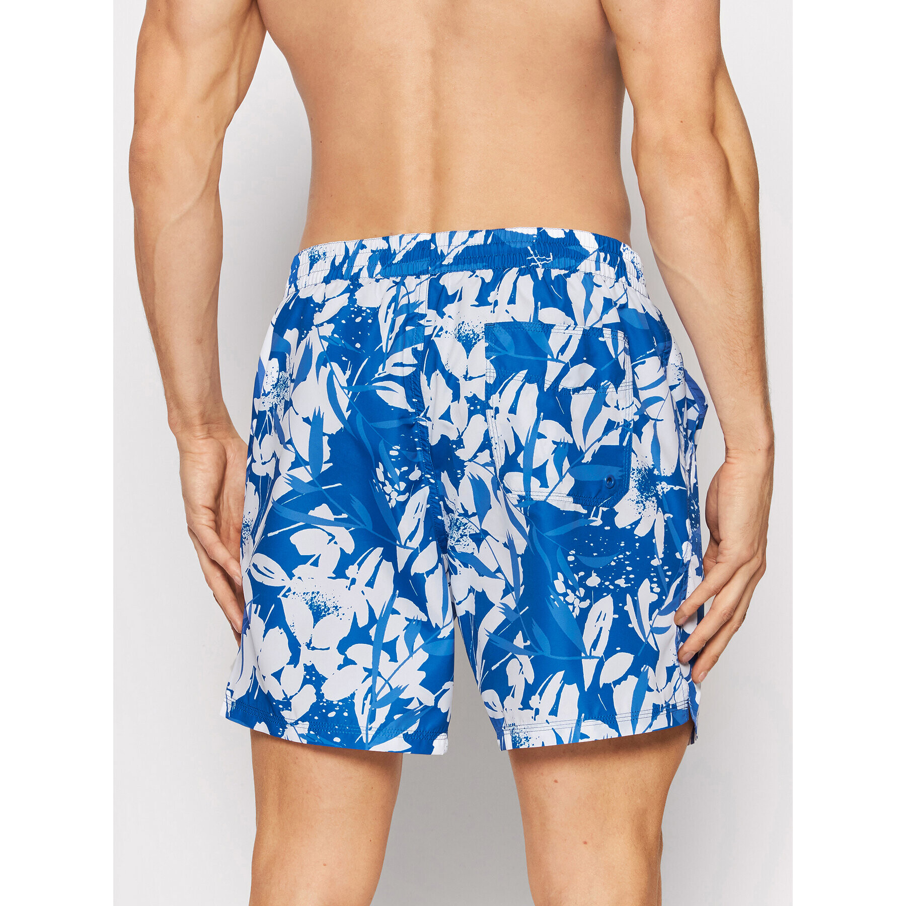 Guess Плувни шорти F2GT18 TEL60 Син Regular Fit - Pepit.bg