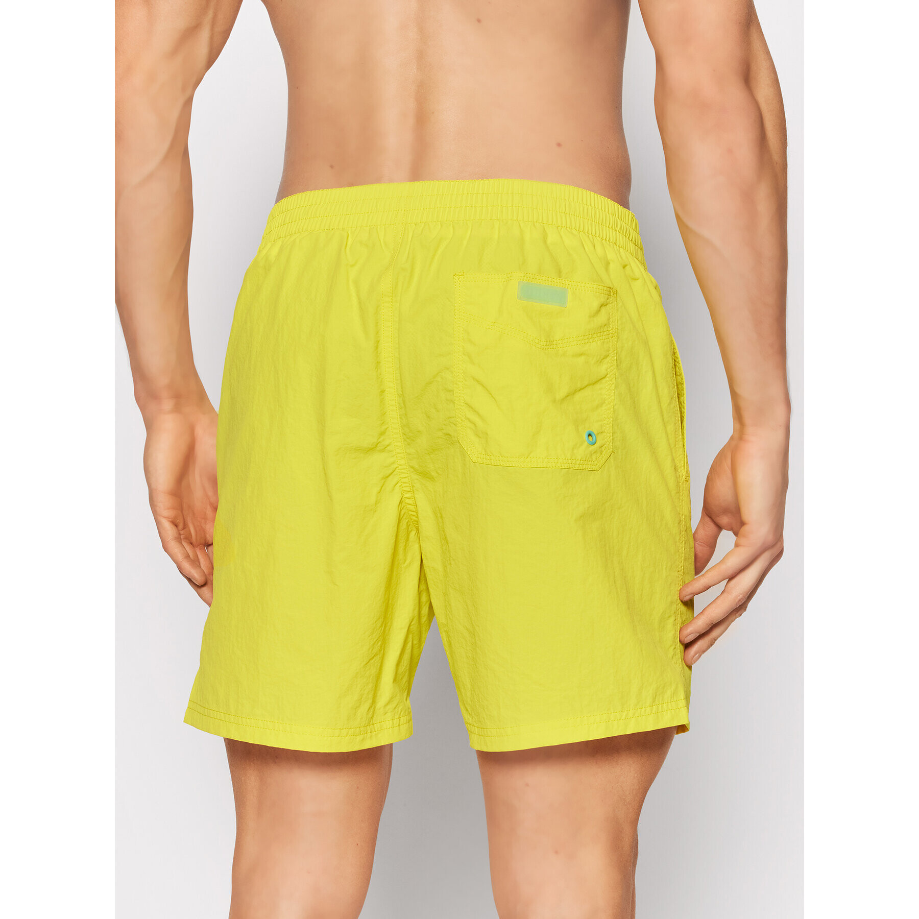 Guess Плувни шорти F2GT26 TEL27 Жълт Regular Fit - Pepit.bg