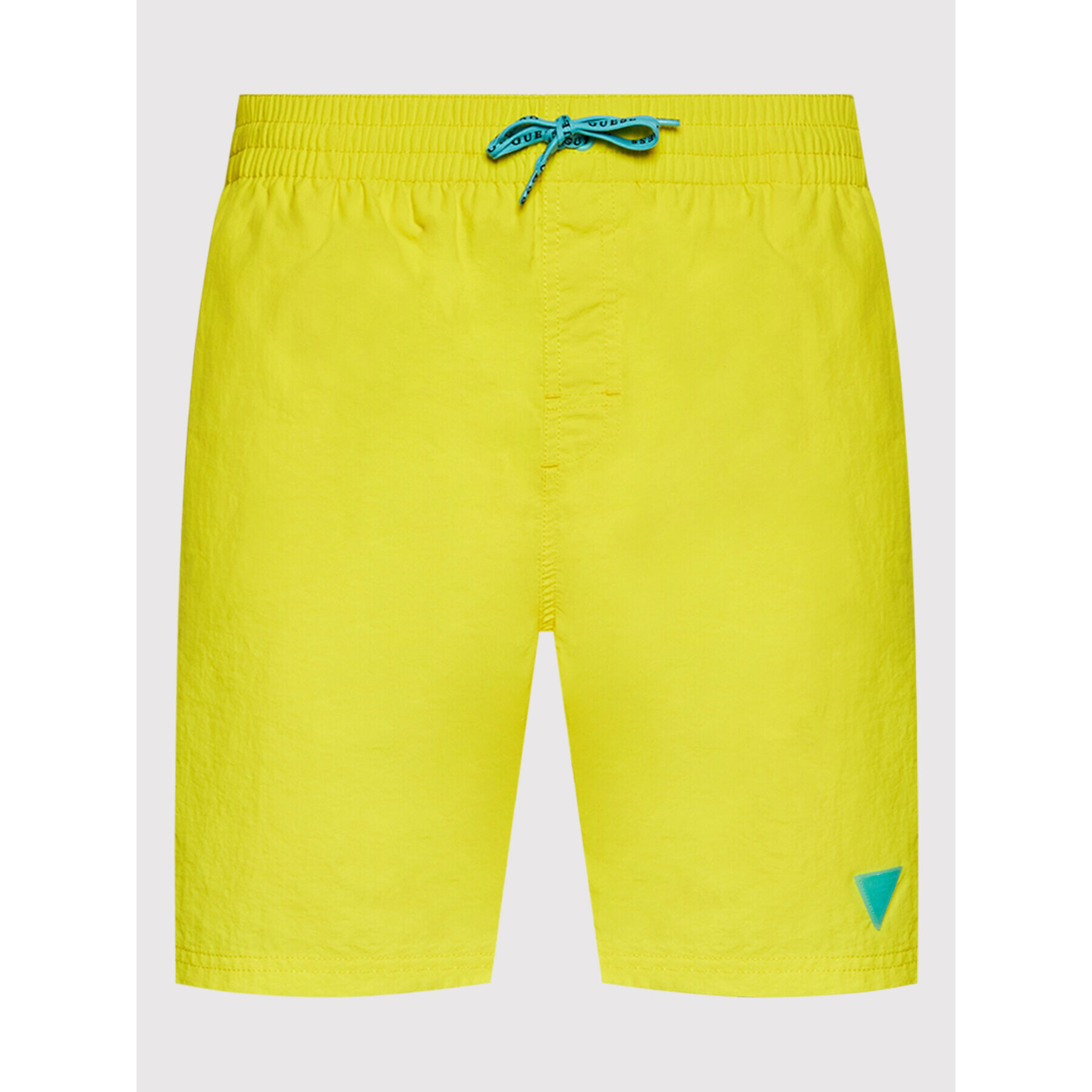 Guess Плувни шорти F2GT26 TEL27 Жълт Regular Fit - Pepit.bg