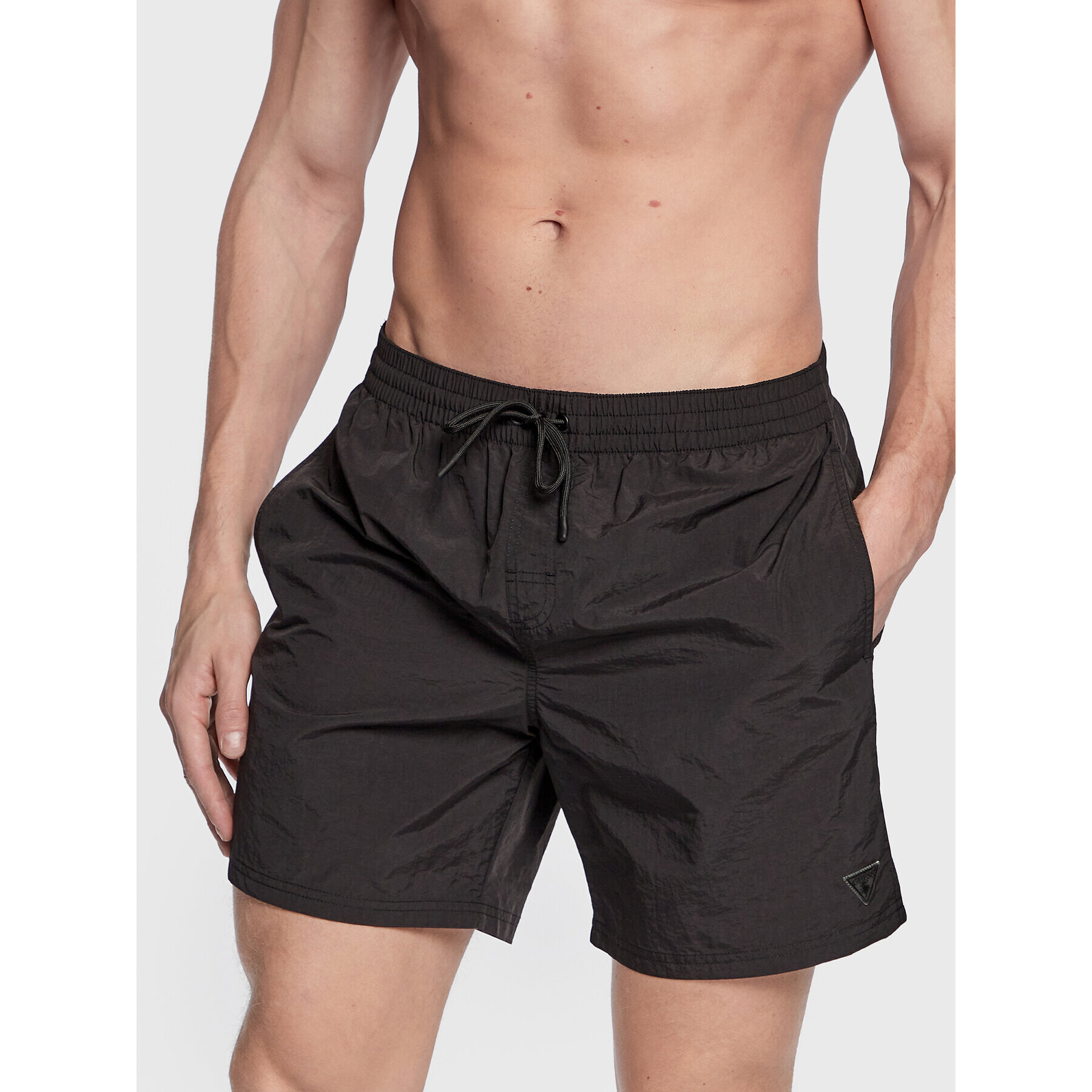 Guess Плувни шорти F3GT00 WFFI2 Черен Regular Fit - Pepit.bg