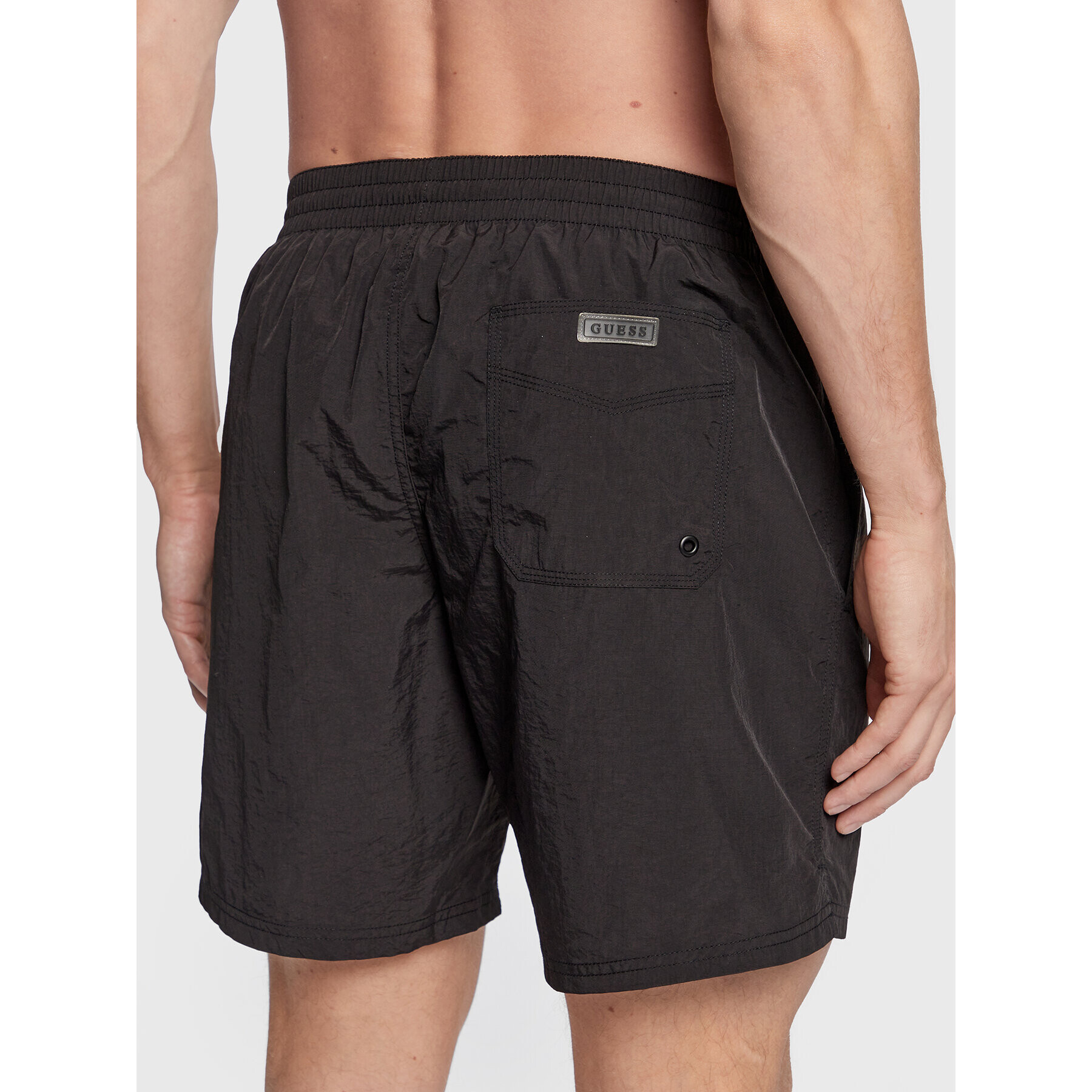 Guess Плувни шорти F3GT00 WFFI2 Черен Regular Fit - Pepit.bg