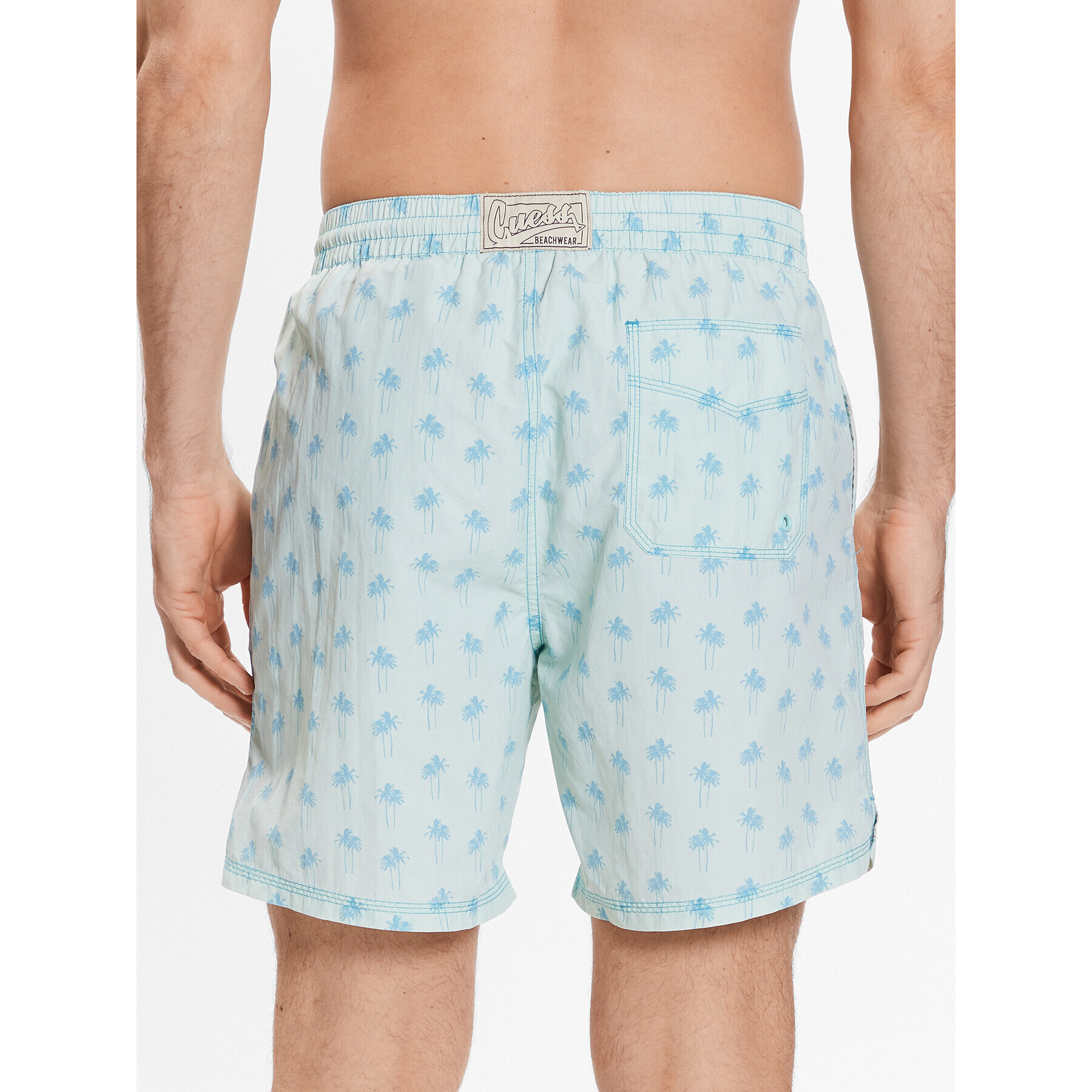 Guess Плувни шорти F3GT11 WF9K0 Син Regular Fit - Pepit.bg
