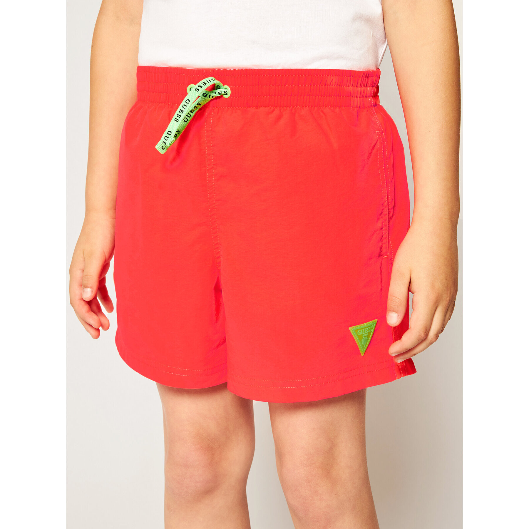 Guess Плувни шорти L02Z04 TEL27 Оранжев Regular Fit - Pepit.bg