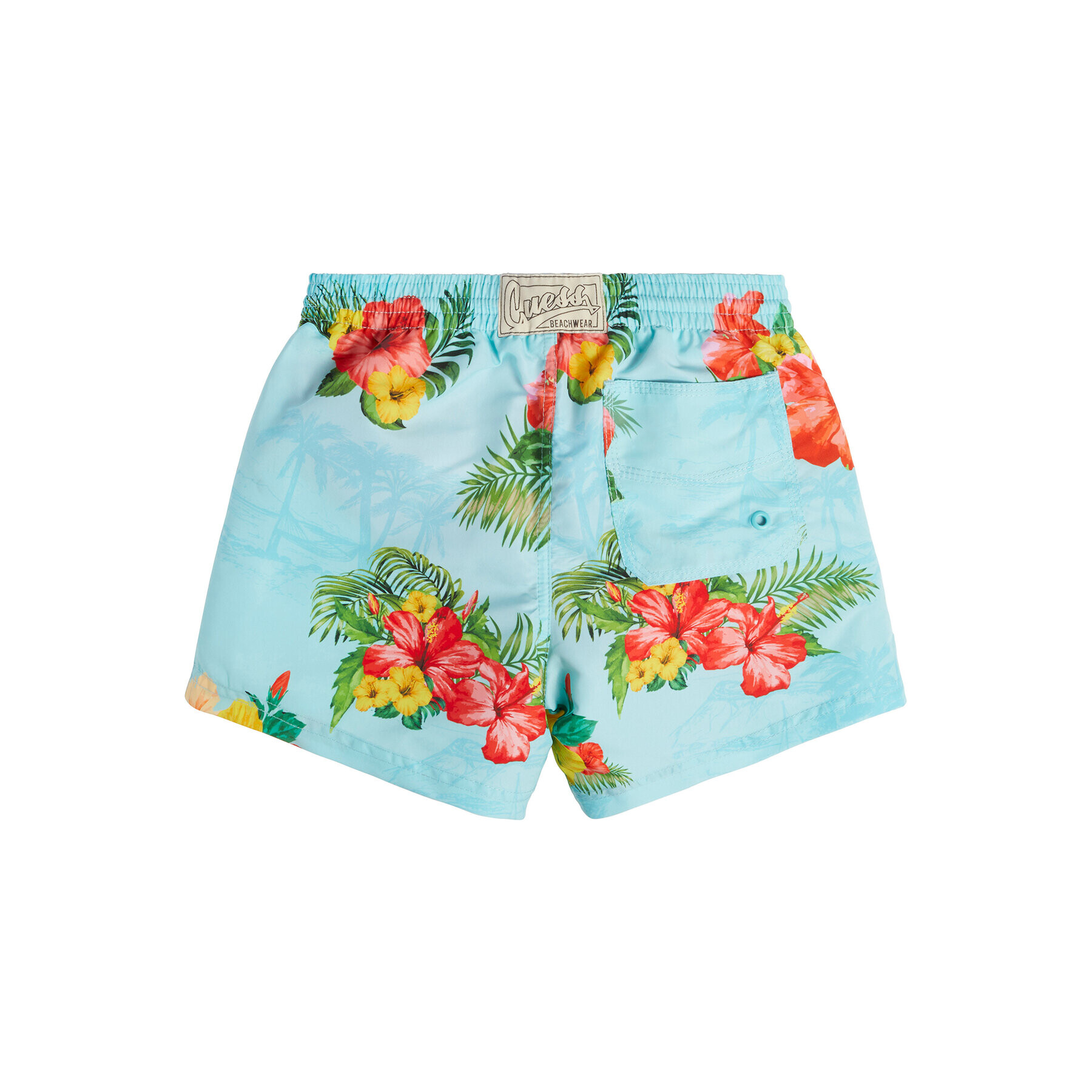 Guess Плувни шорти L3GZ02 WO07G Жълт Regular Fit - Pepit.bg