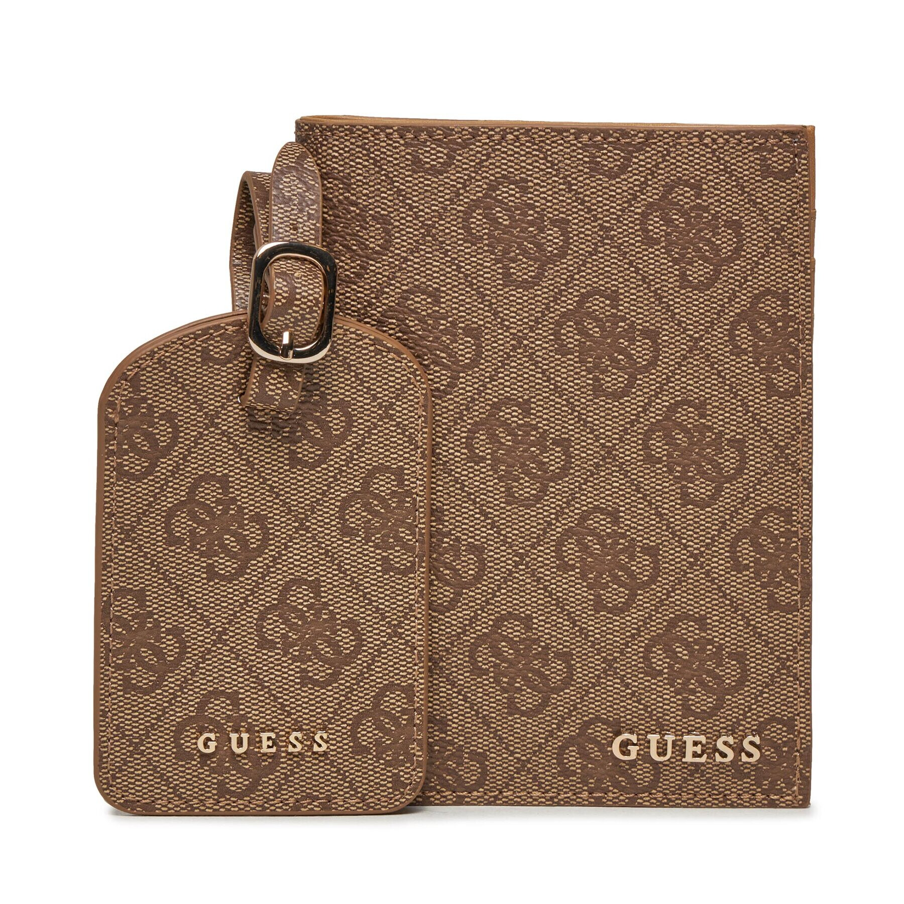 Guess Козметичен сет за пътуване GFBOXW P3405 Кафяв - Pepit.bg