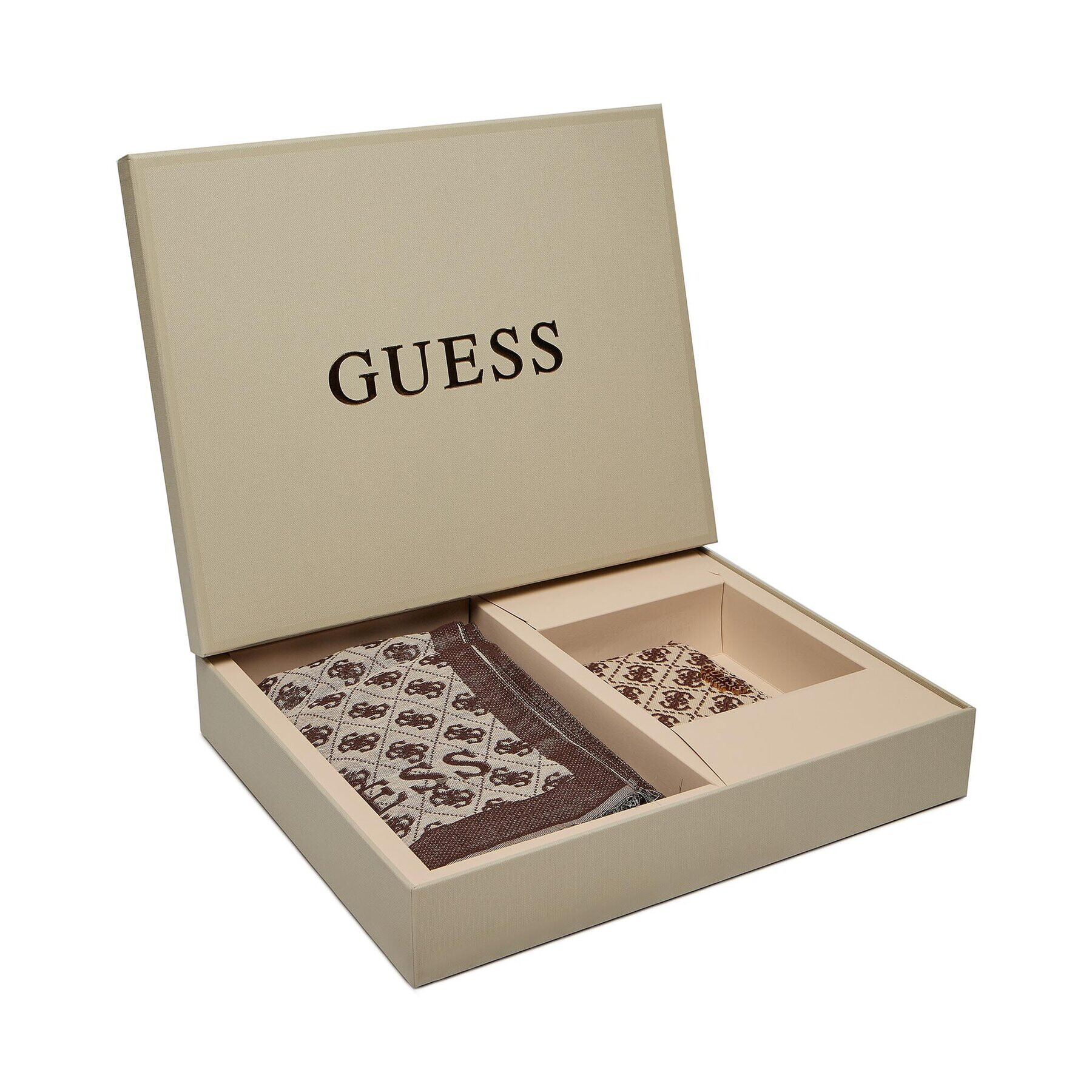 Guess Подаръчен комплект Gift Box GFBOXW P3303 Кафяв - Pepit.bg