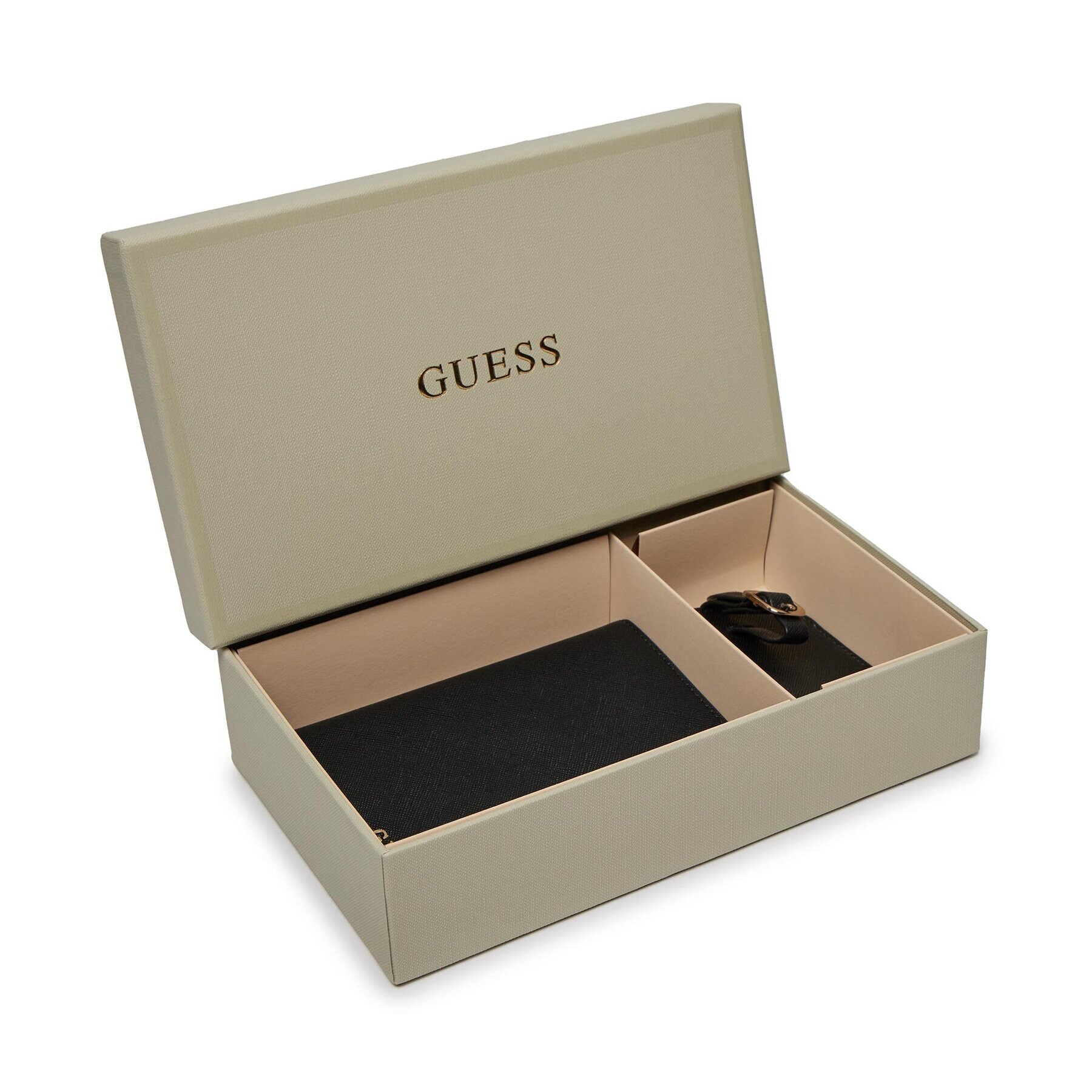 Guess Козметичен сет за пътуване Gift Box GFBOXW P4105 Черен - Pepit.bg