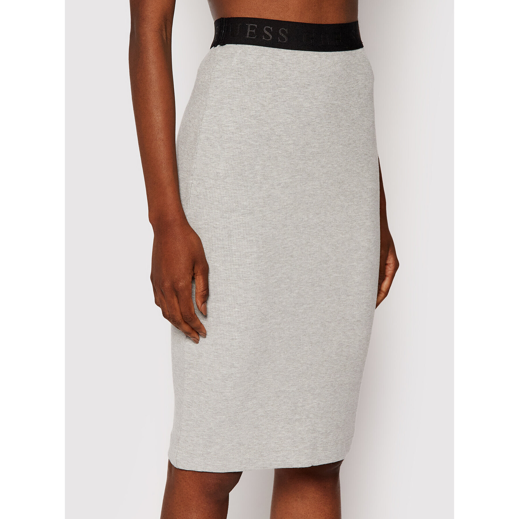 Guess Пола тип молив Amy W1YD98 K8RT2 Сив Slim Fit - Pepit.bg