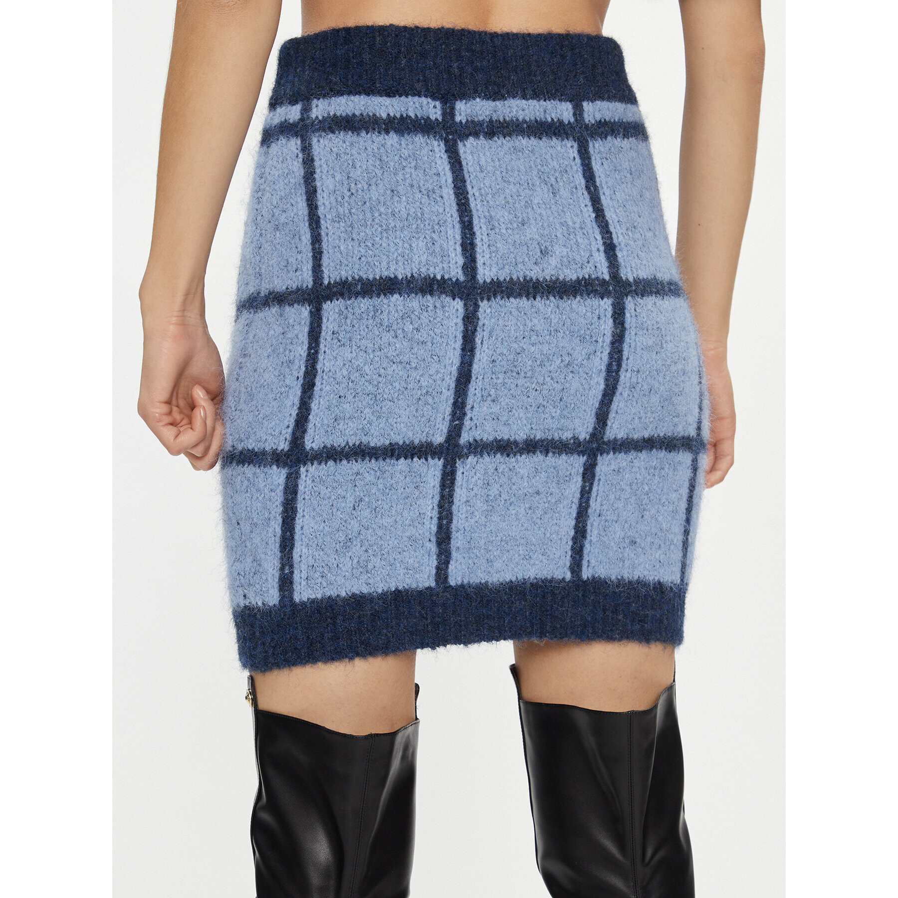 Guess Пола тип молив W3BD0O Z3BP0 Син Slim Fit - Pepit.bg