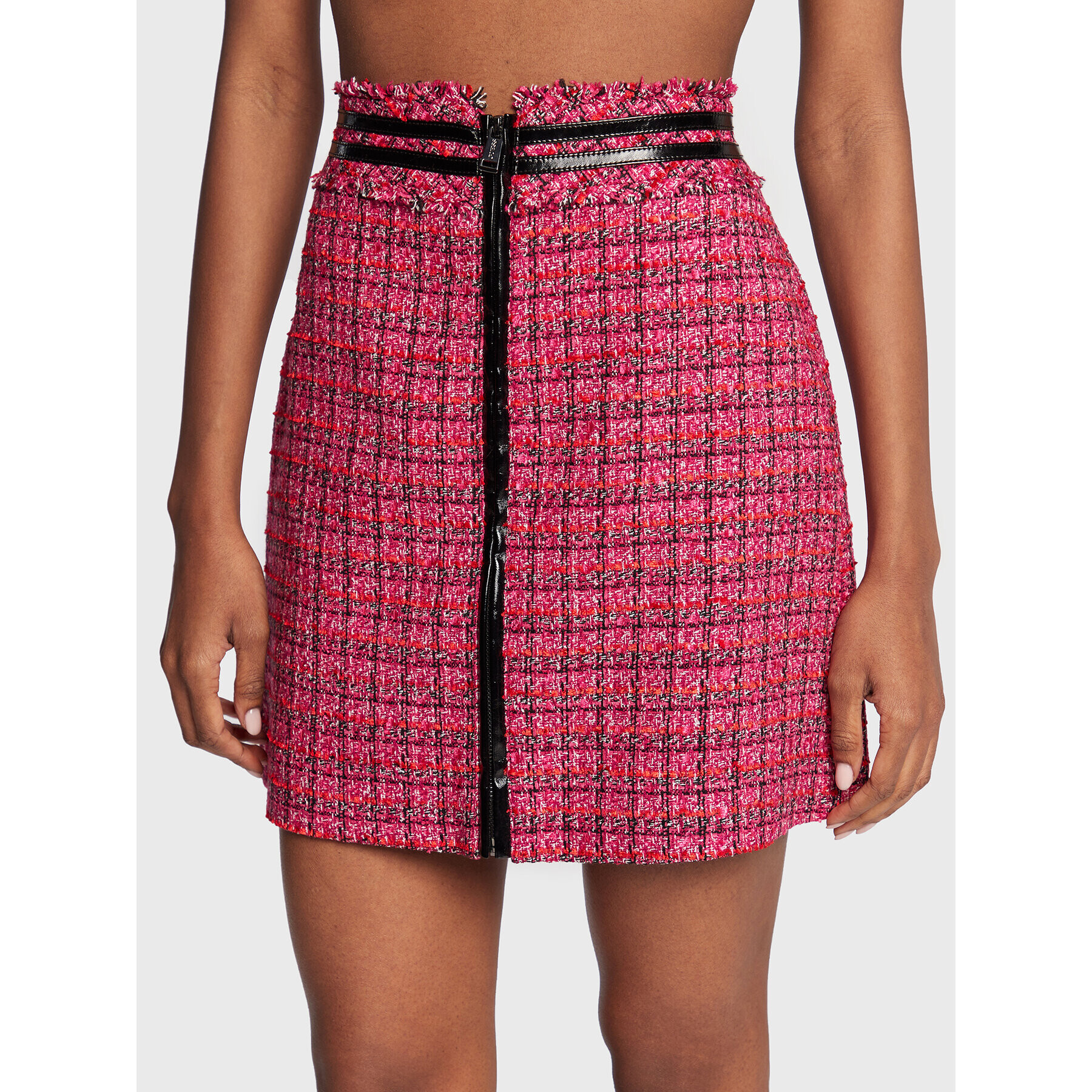 Guess Пола тип трапец Raphaelle W2BD58 WEXG0 Розов Regular Fit - Pepit.bg