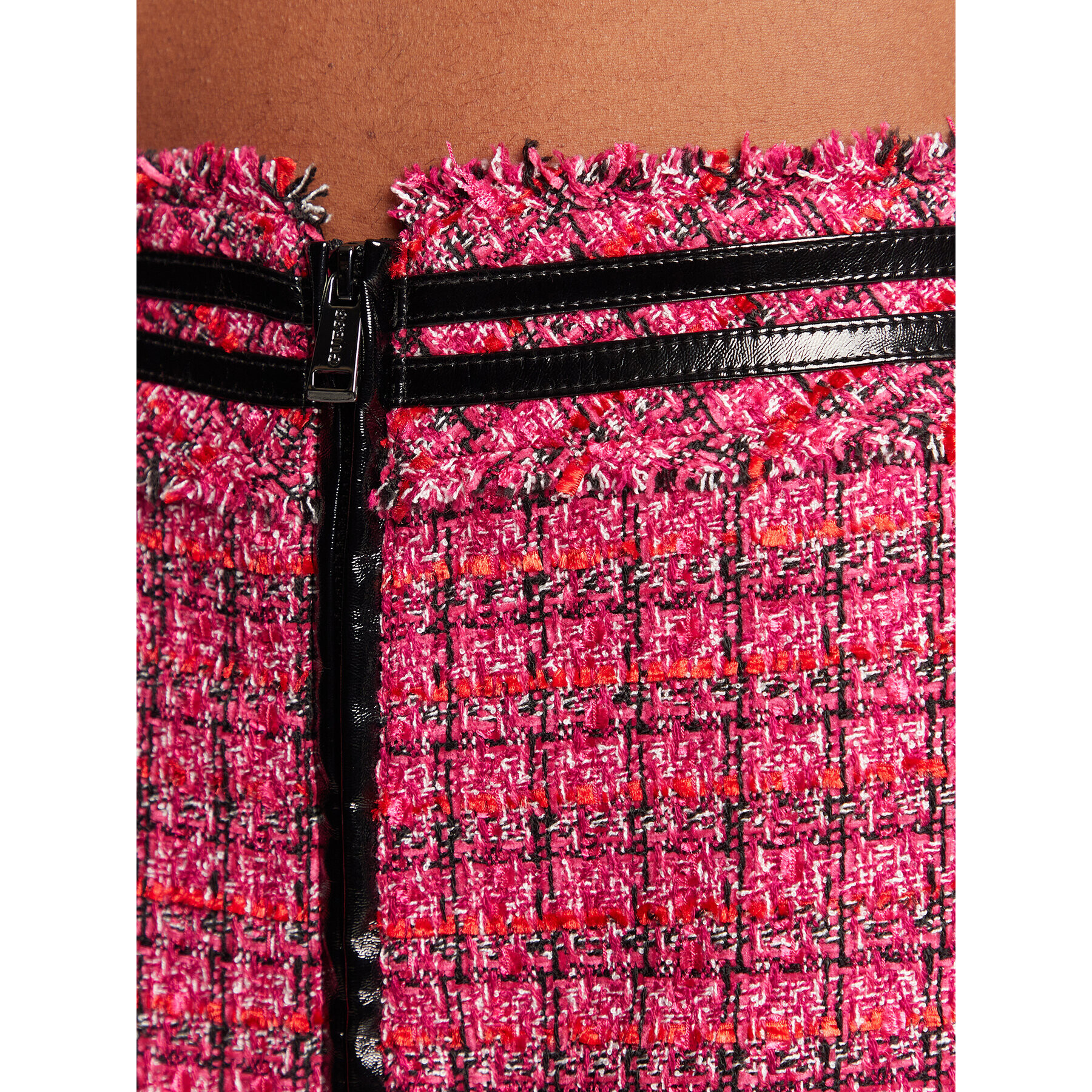 Guess Пола тип трапец Raphaelle W2BD58 WEXG0 Розов Regular Fit - Pepit.bg