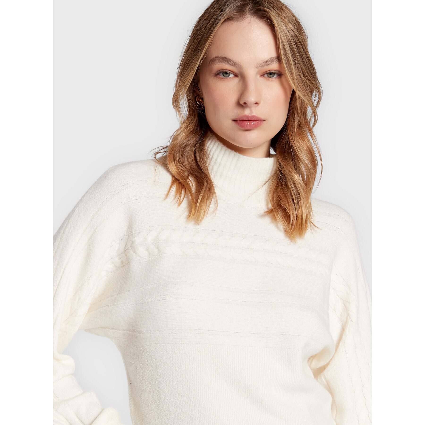 Guess Поло Anne W2BR37 Z2QA0 Бял Regular Fit - Pepit.bg