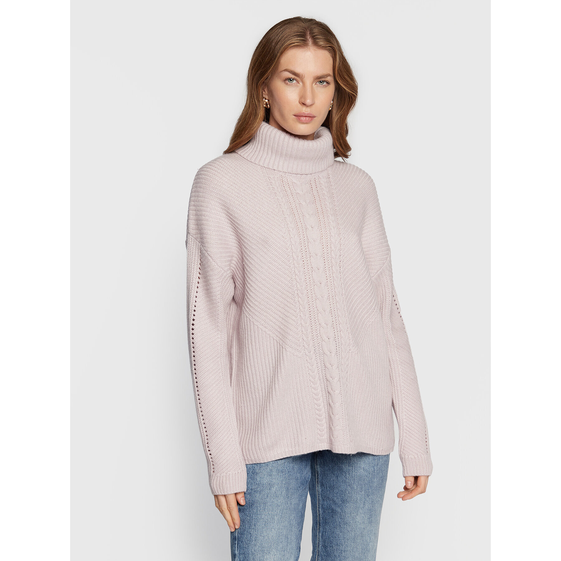 Guess Поло Dawna W2BR57 Z2WL0 Розов Regular Fit - Pepit.bg