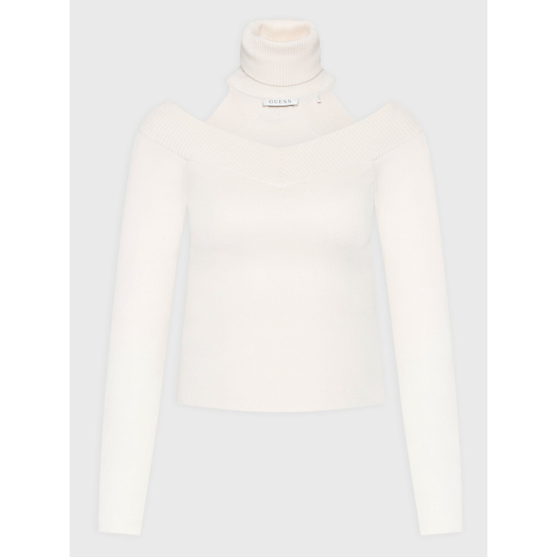 Guess Поло Kamia W2BR11 Z2YM2 Бял Slim Fit - Pepit.bg