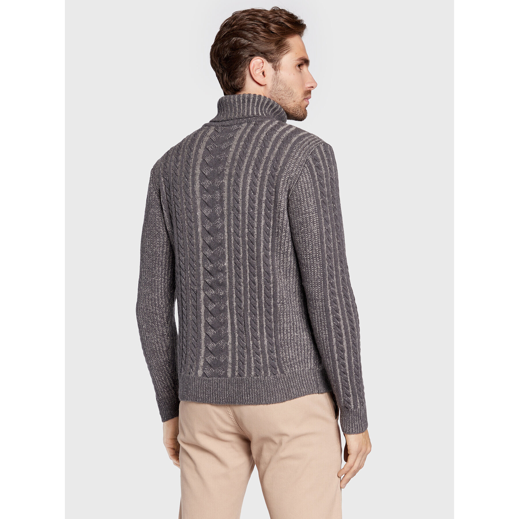 Guess Поло Phil M2BR22 Z31D0 Сив Slim Fit - Pepit.bg