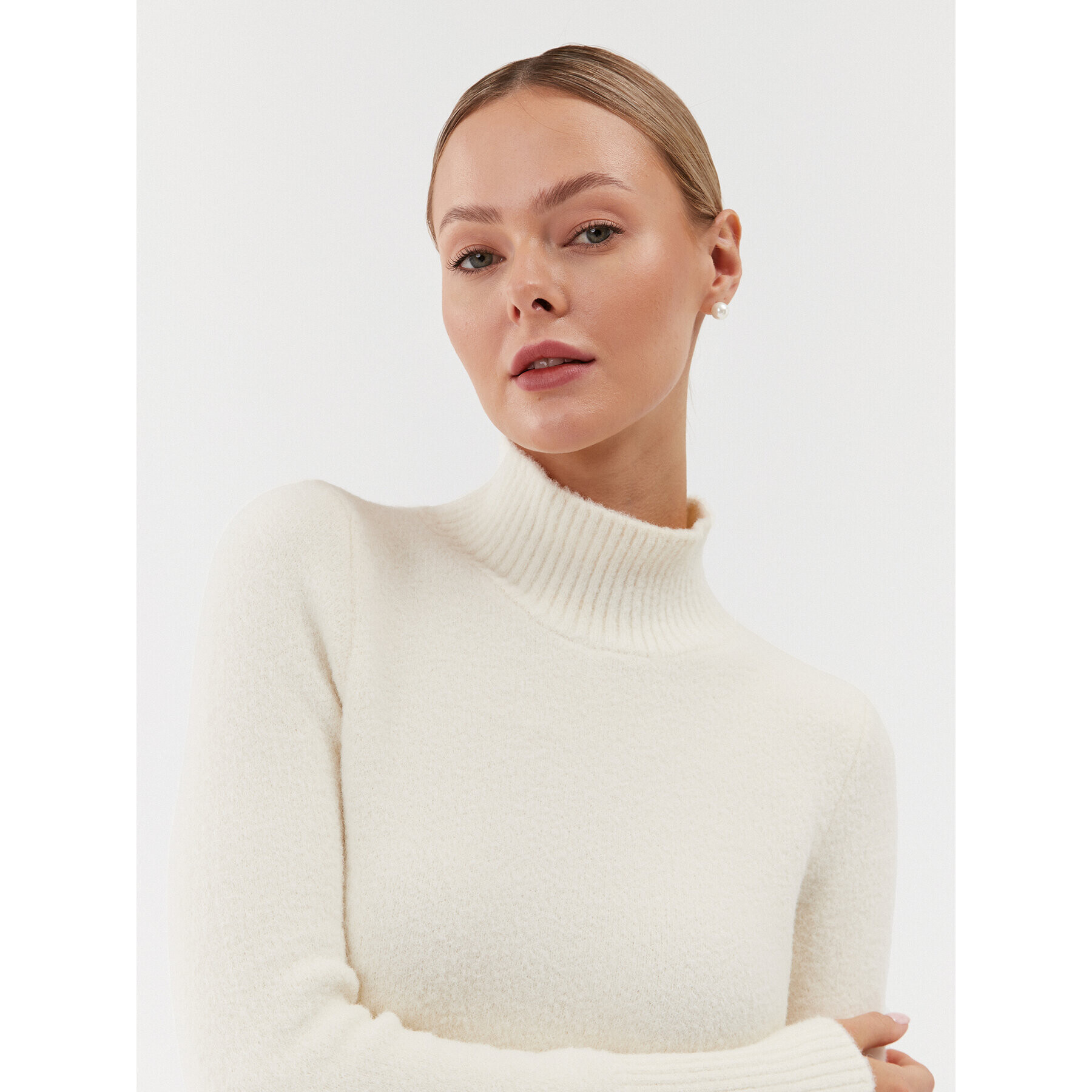 Guess Поло W2RR17 Z2YA0 Екрю Slim Fit - Pepit.bg