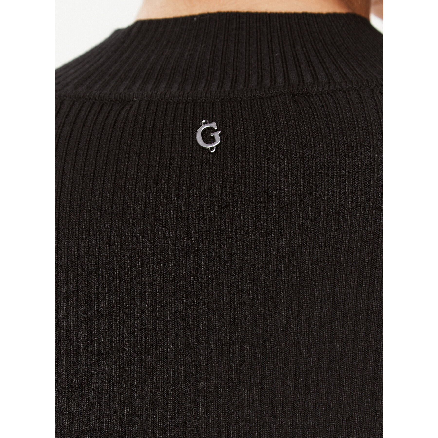 Guess Поло W3BR21 Z2YK2 Черен Slim Fit - Pepit.bg