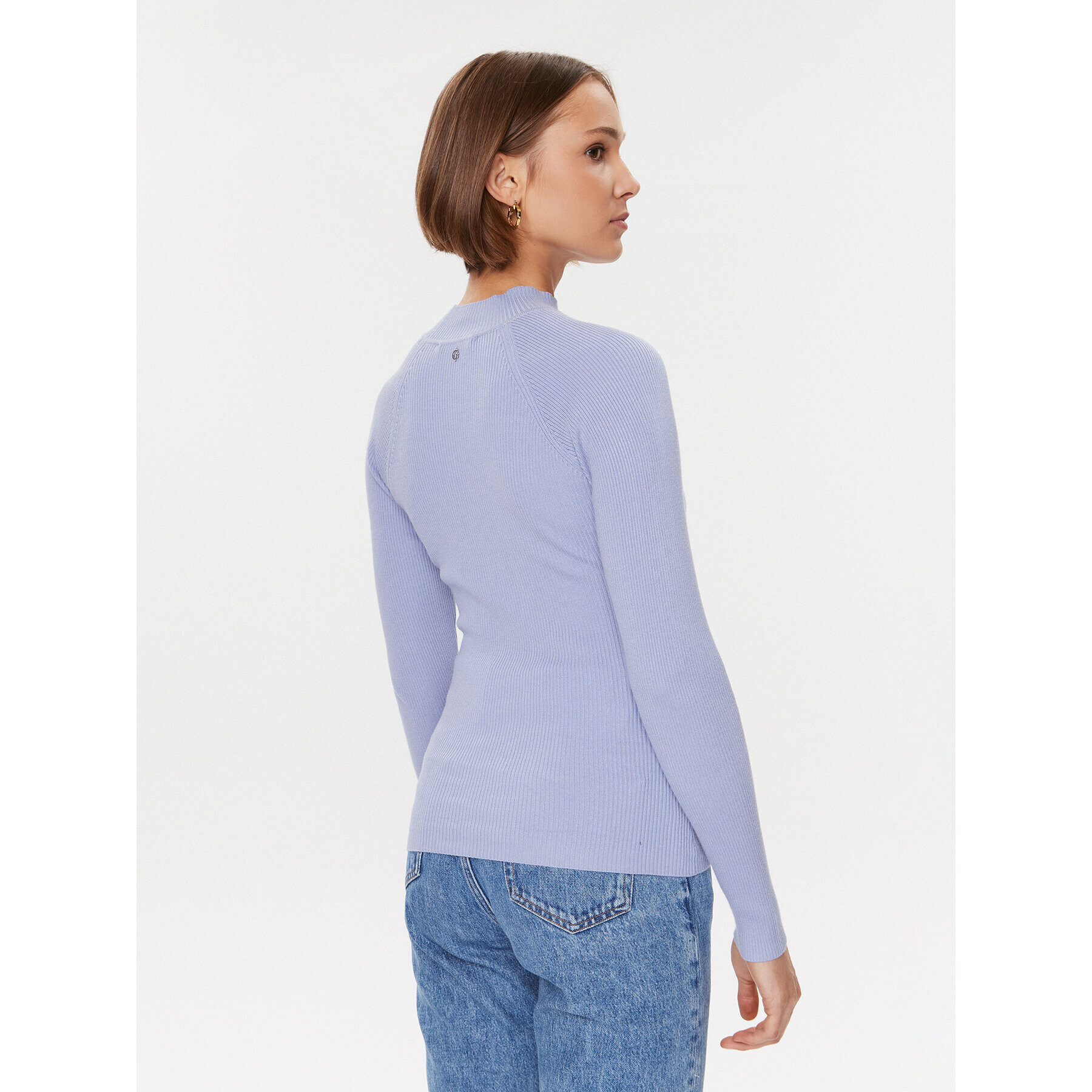 Guess Поло W3BR21 Z2YK2 Виолетов Slim Fit - Pepit.bg