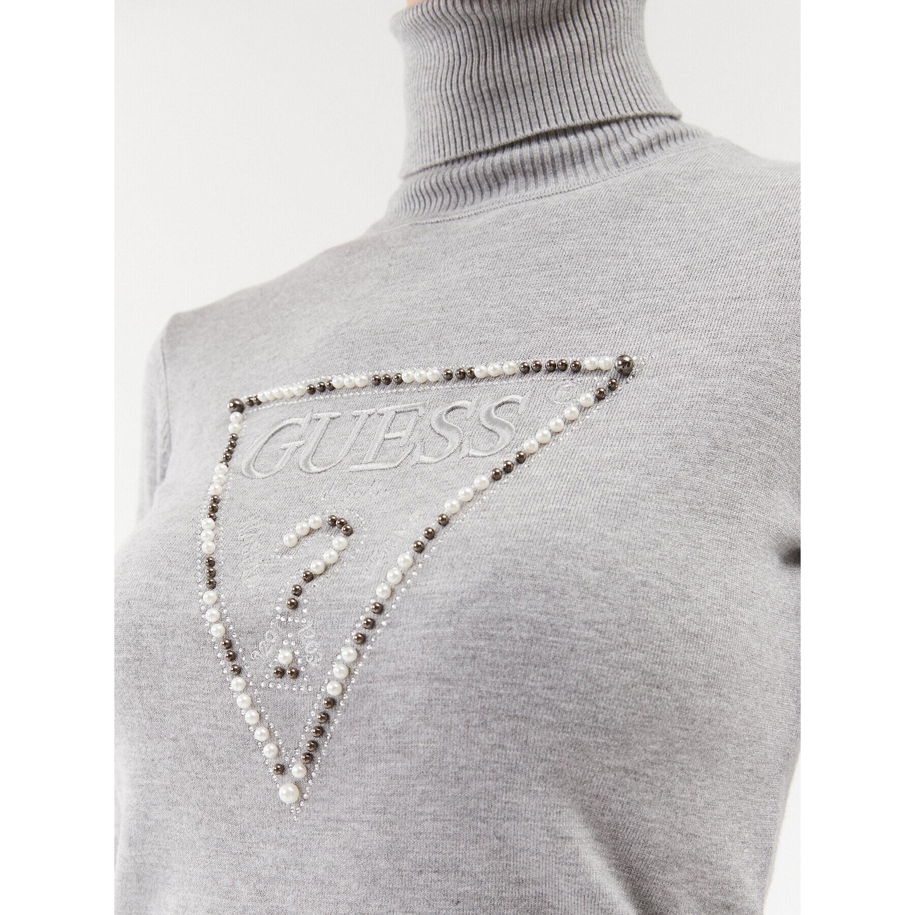 Guess Поло W3BR23 Z2NQ2 Сив Regular Fit - Pepit.bg