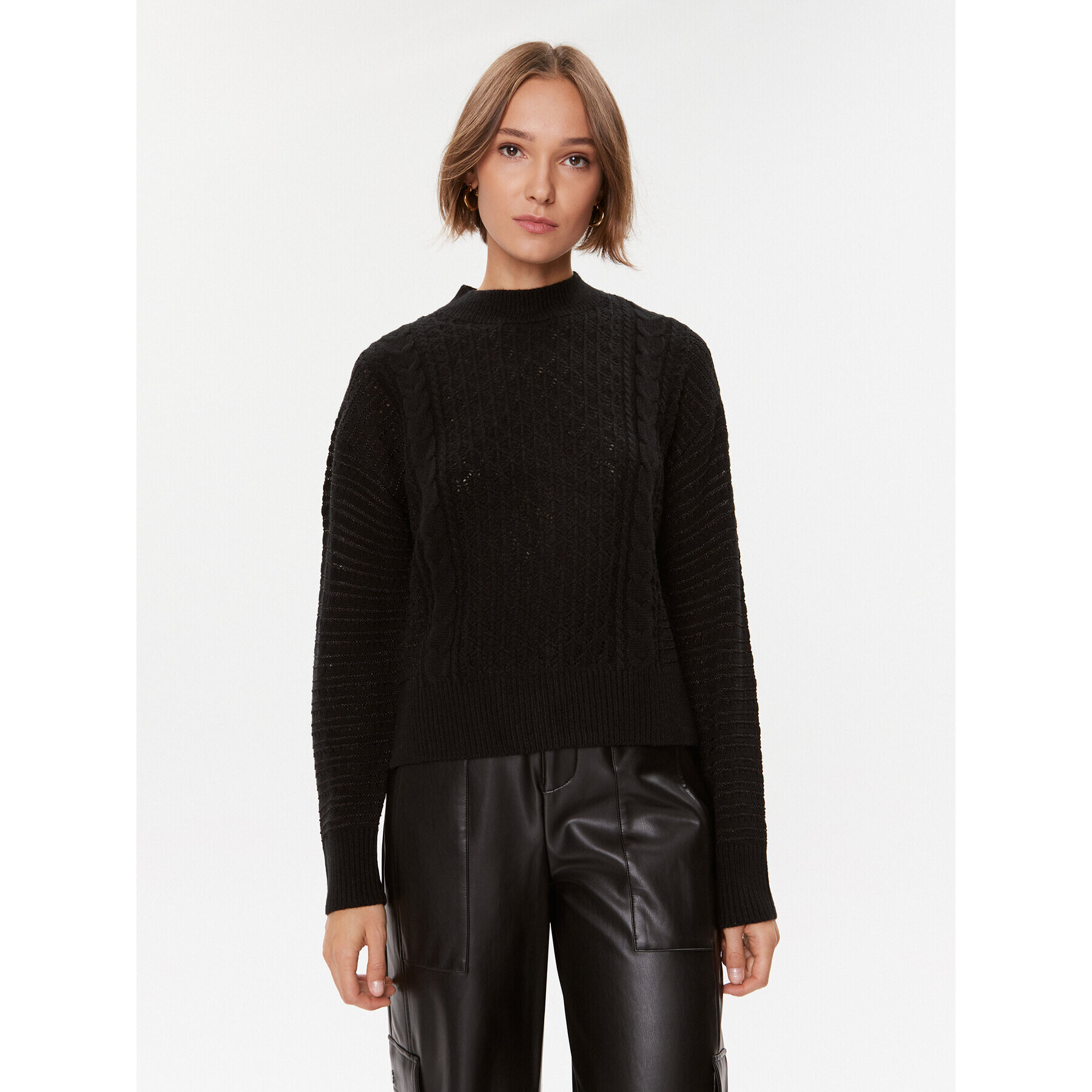 Guess Поло W3BR37 Z2X40 Черен Regular Fit - Pepit.bg