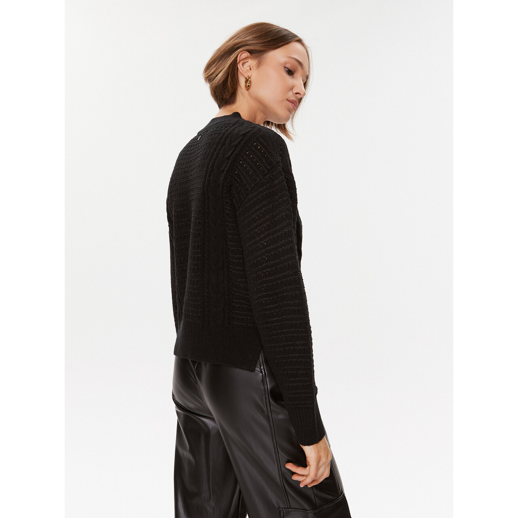 Guess Поло W3BR37 Z2X40 Черен Regular Fit - Pepit.bg
