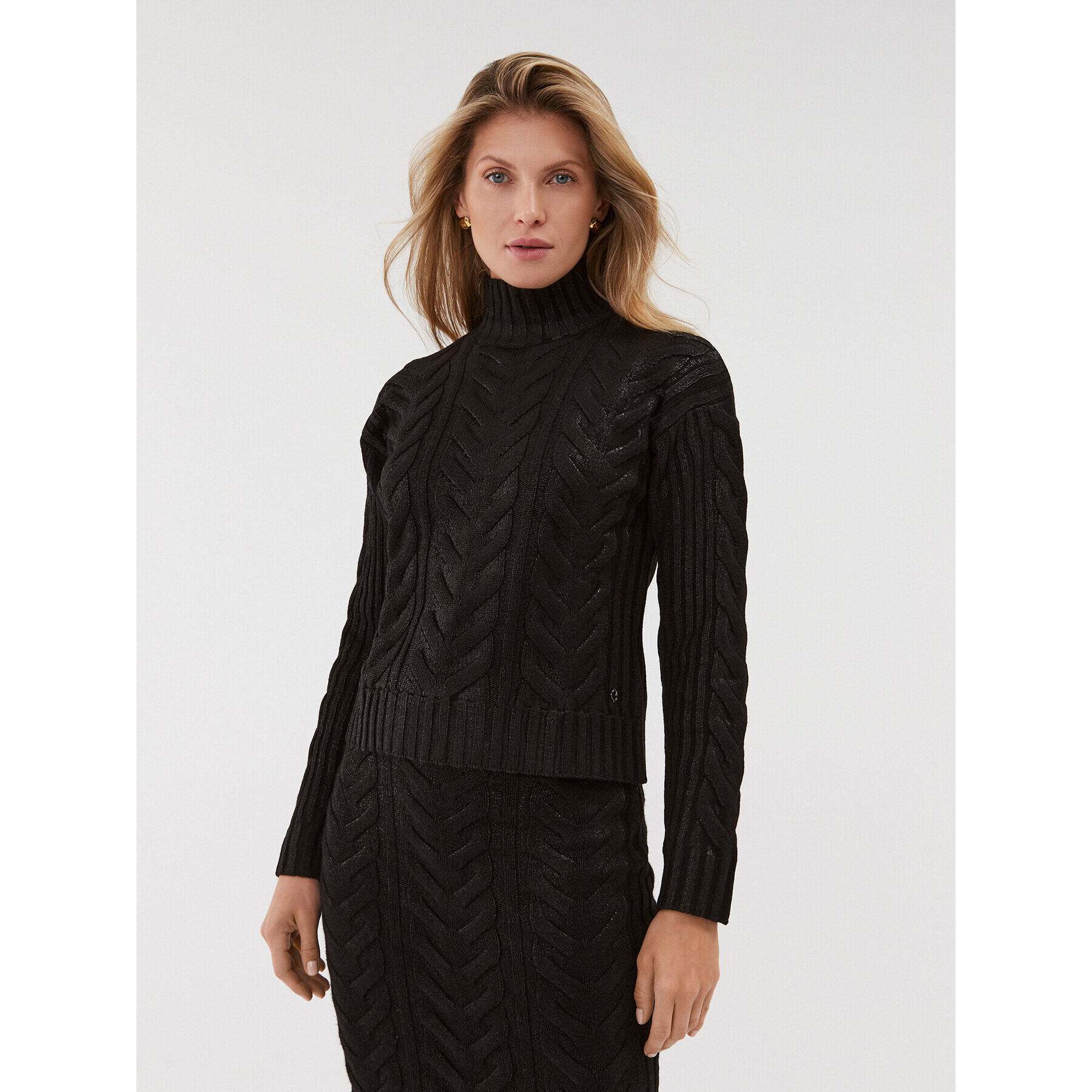 Guess Поло W3BR42 Z3A50 Черен Regular Fit - Pepit.bg