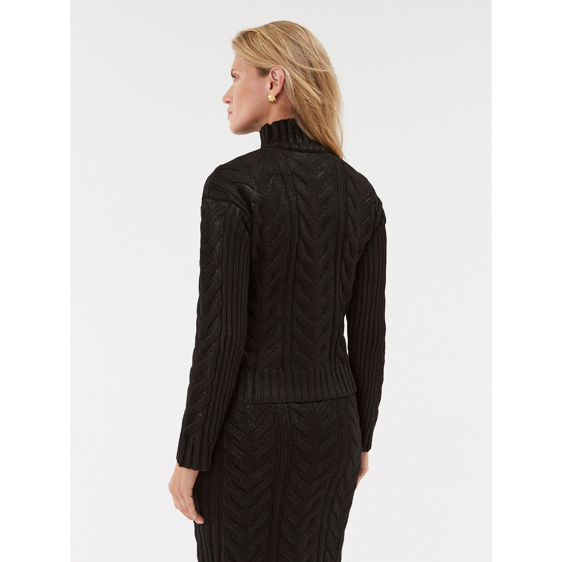 Guess Поло W3BR42 Z3A50 Черен Regular Fit - Pepit.bg