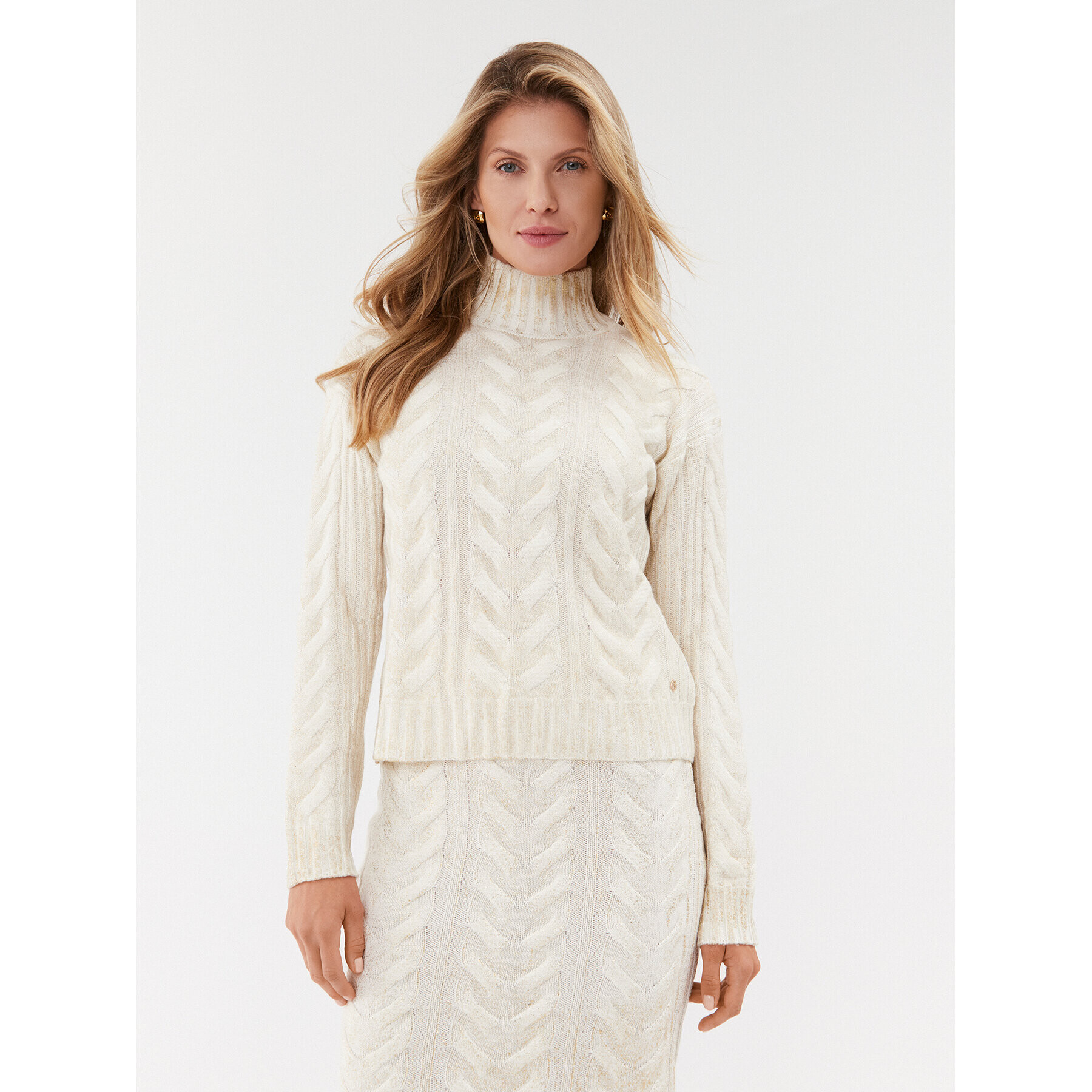 Guess Поло W3BR42 Z3A50 Екрю Regular Fit - Pepit.bg