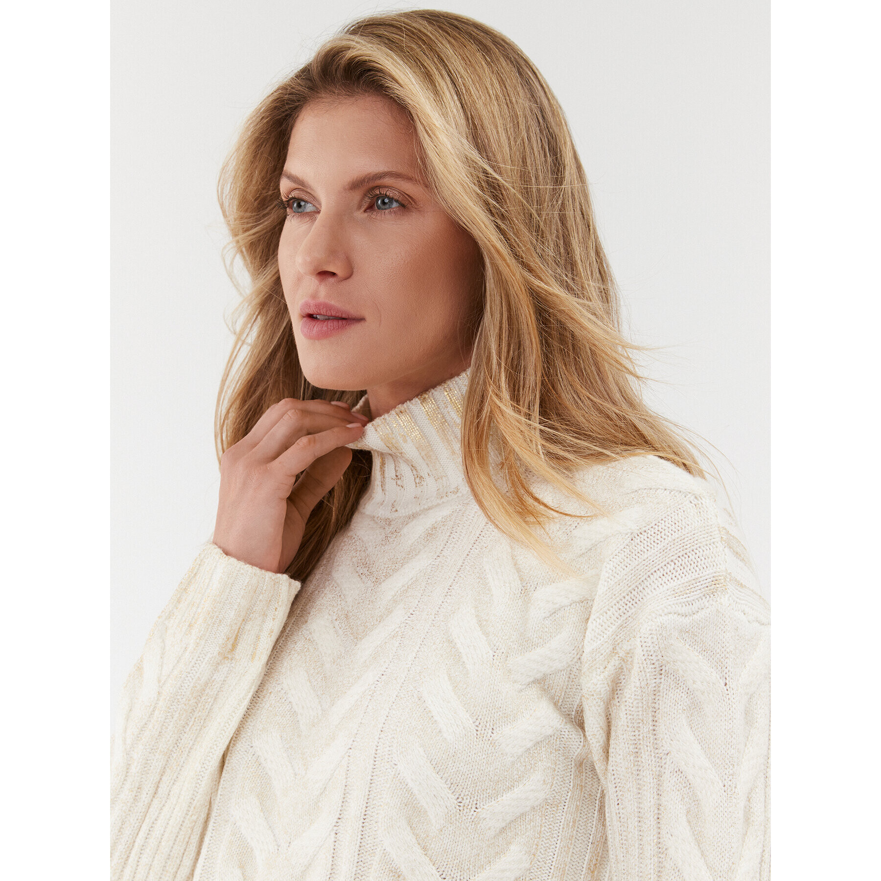 Guess Поло W3BR42 Z3A50 Екрю Regular Fit - Pepit.bg