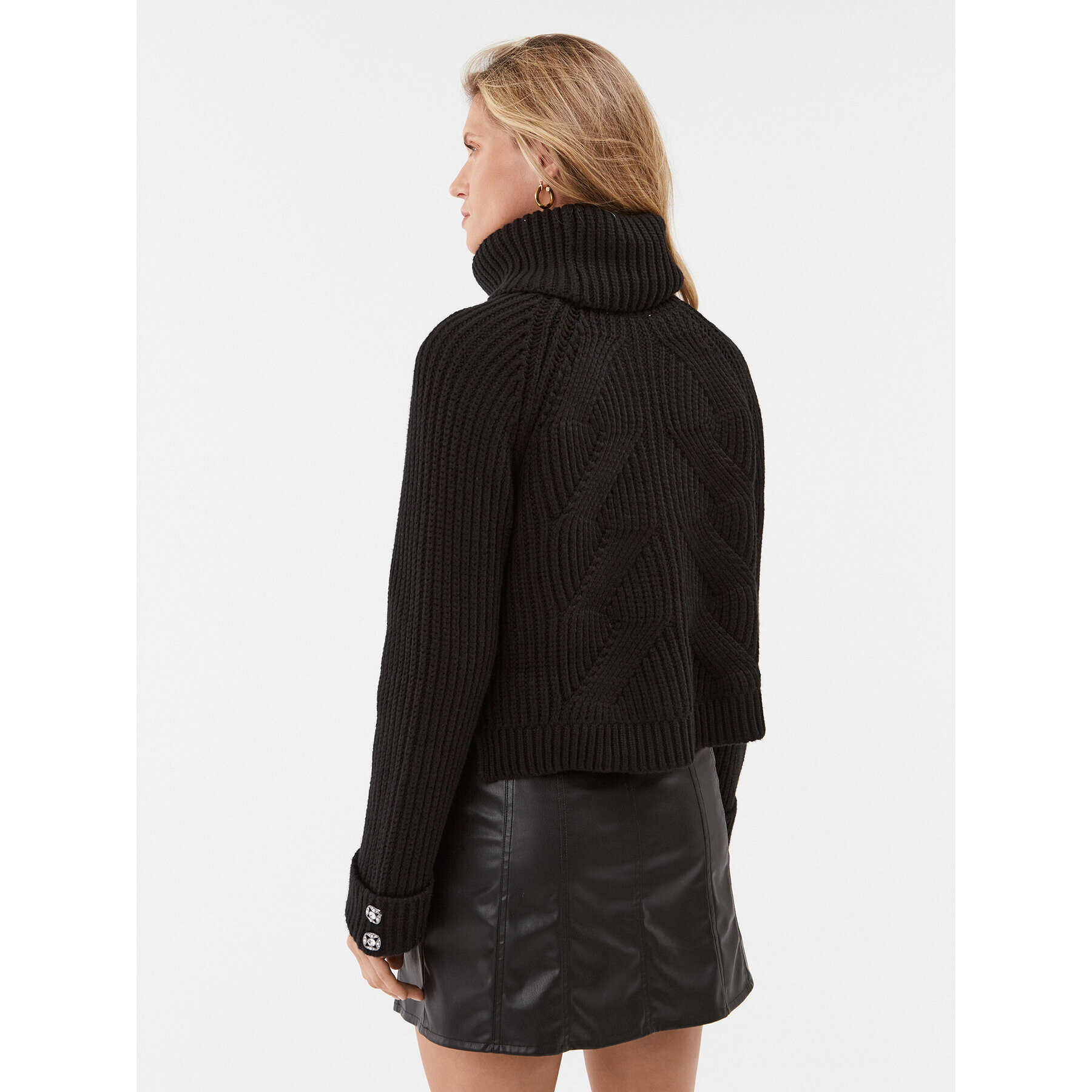 Guess Поло W3BR44 Z3962 Черен Regular Fit - Pepit.bg